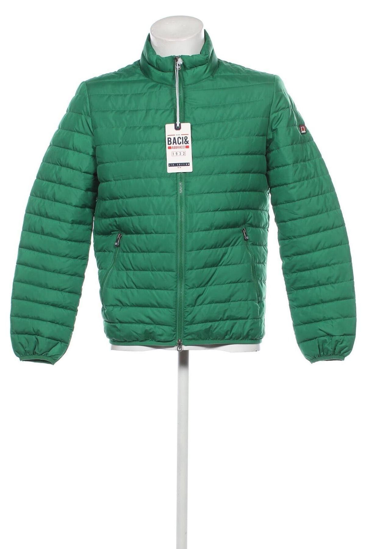 Herrenjacke Baci & Abbracci, Größe M, Farbe Grün, Preis 26,03 €