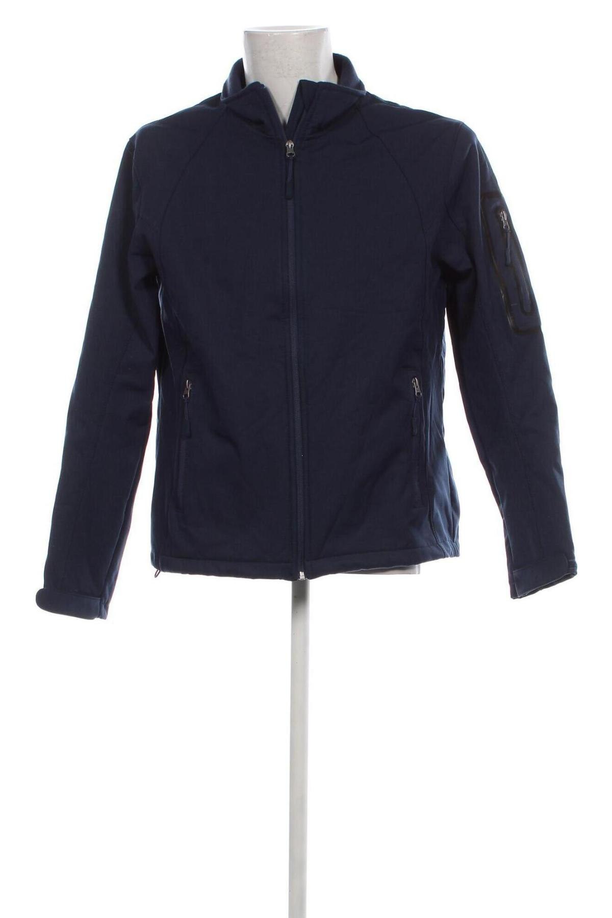 Herrenjacke Crane, Größe L, Farbe Blau, Preis € 9,74