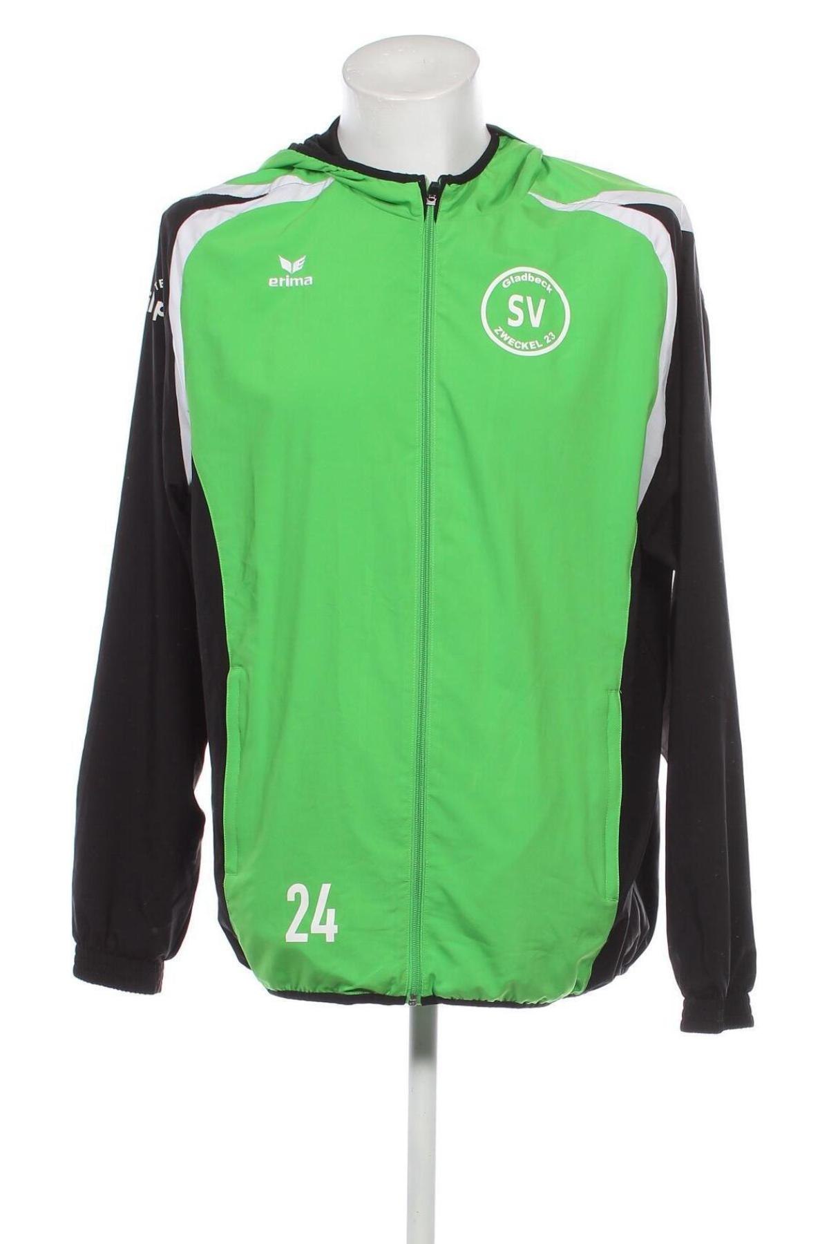 Ανδρικό μπουφάν Erima, Μέγεθος XL, Χρώμα Πράσινο, Τιμή 27,00 €