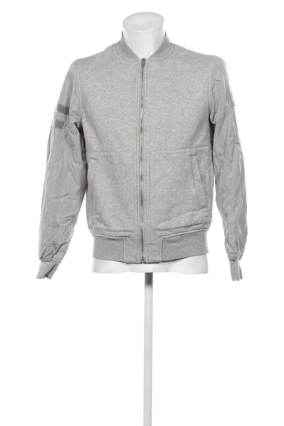 Herrenjacke H&M, Größe M, Farbe Grau, Preis € 12,49