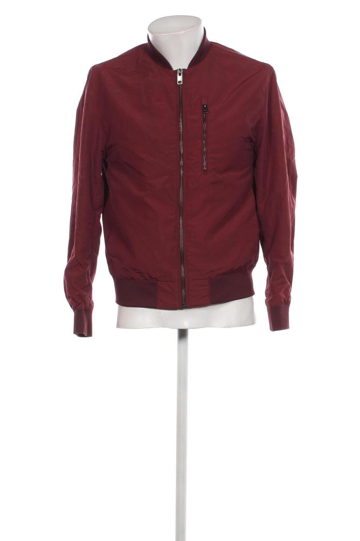 Pánska bunda  H&M, Veľkosť S, Farba Červená, Cena  8,17 €