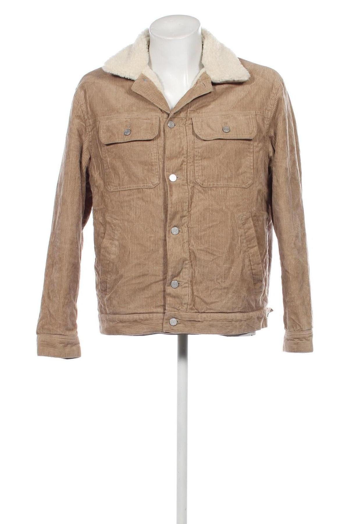 Pánska bunda  H&M, Veľkosť L, Farba Béžová, Cena  19,73 €