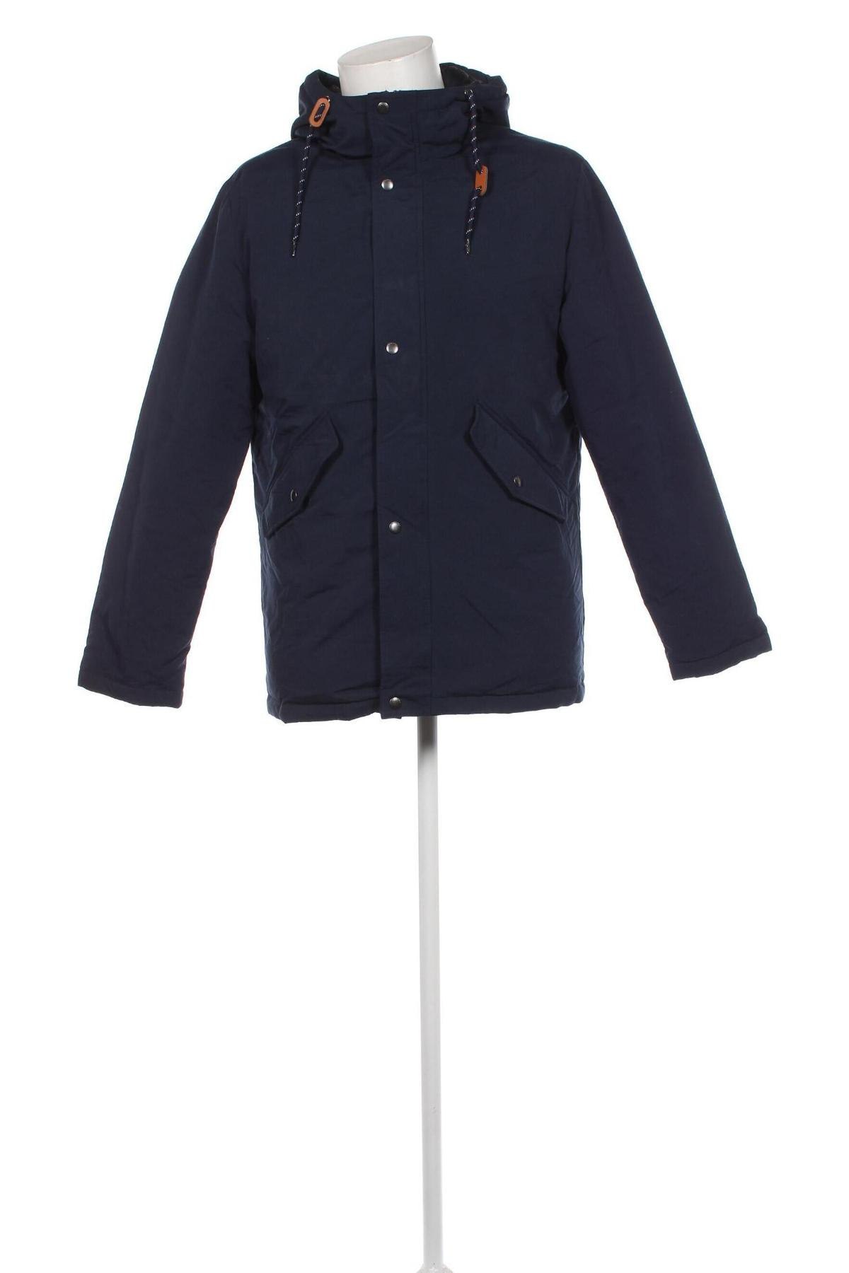 Ανδρικό μπουφάν Jack & Jones, Μέγεθος L, Χρώμα Μπλέ, Τιμή 47,62 €