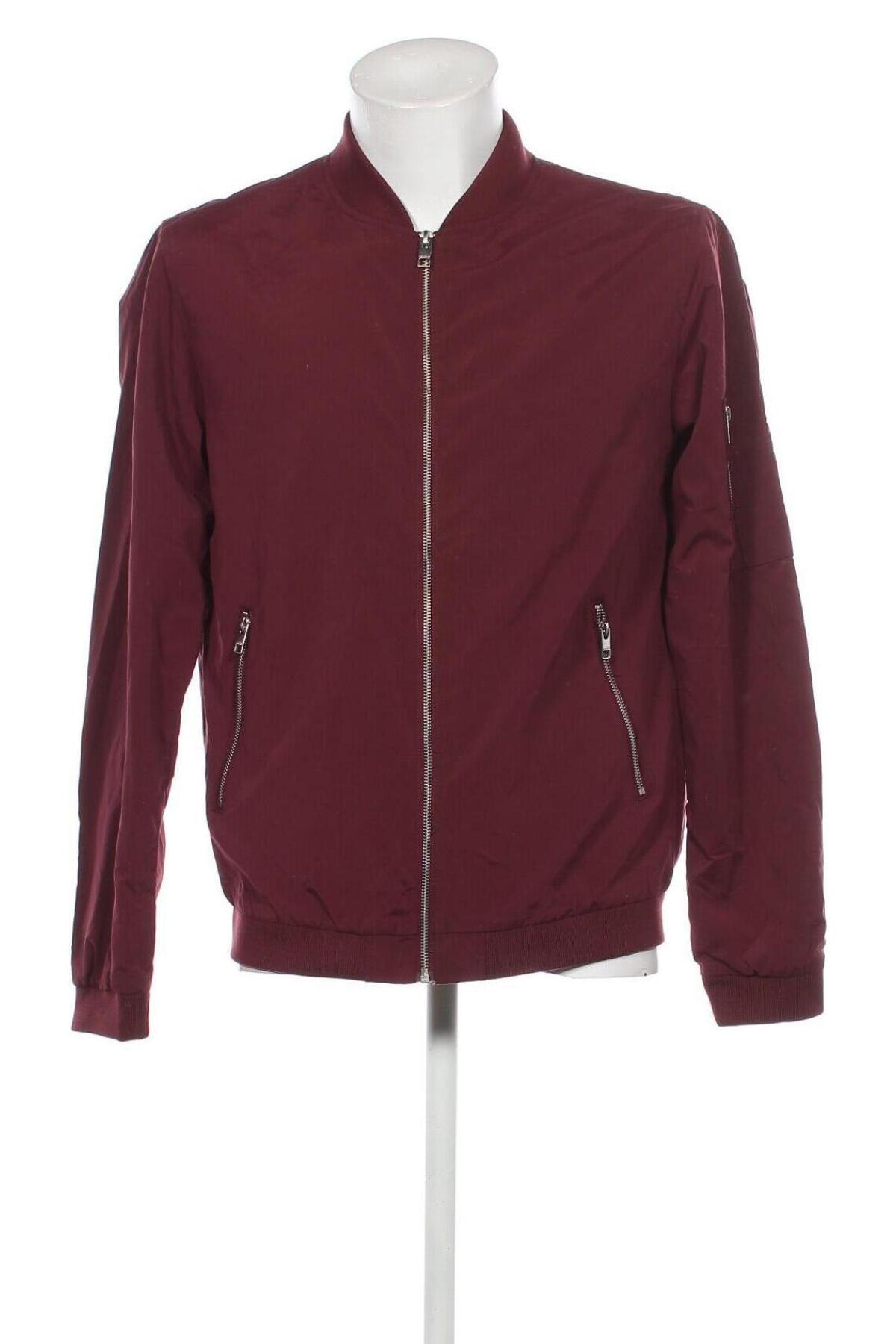 Herrenjacke Jack & Jones, Größe L, Farbe Rot, Preis € 27,22