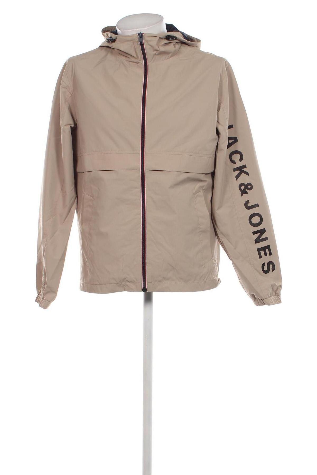 Herrenjacke Jack & Jones, Größe L, Farbe Beige, Preis 68,04 €