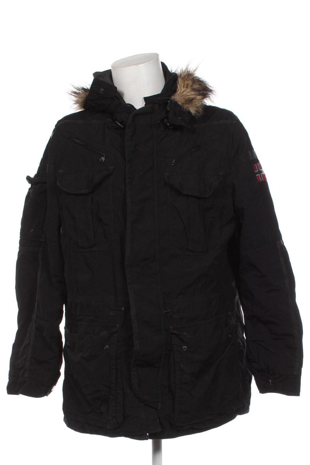 Herrenjacke Napapijri, Größe XXL, Farbe Schwarz, Preis 111,48 €