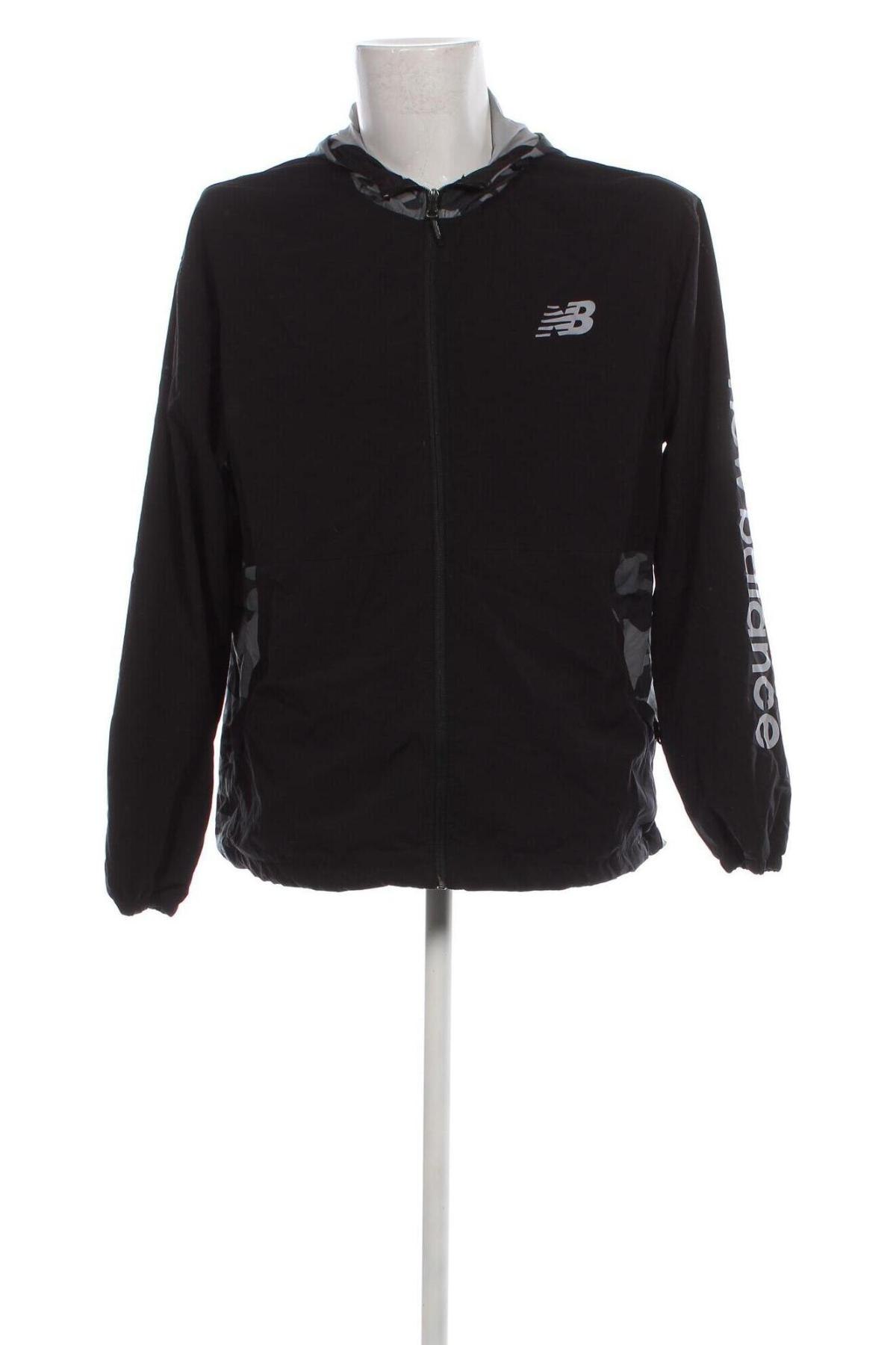 Herrenjacke New Balance, Größe XL, Farbe Schwarz, Preis 20,60 €