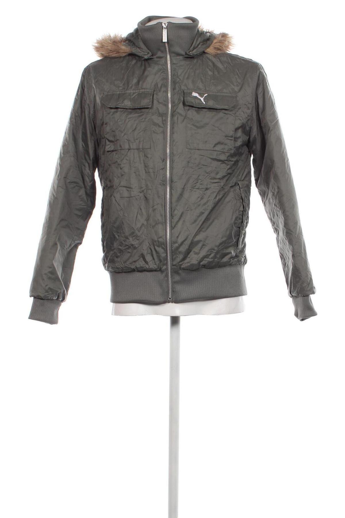 Herrenjacke PUMA, Größe M, Farbe Grau, Preis 29,99 €