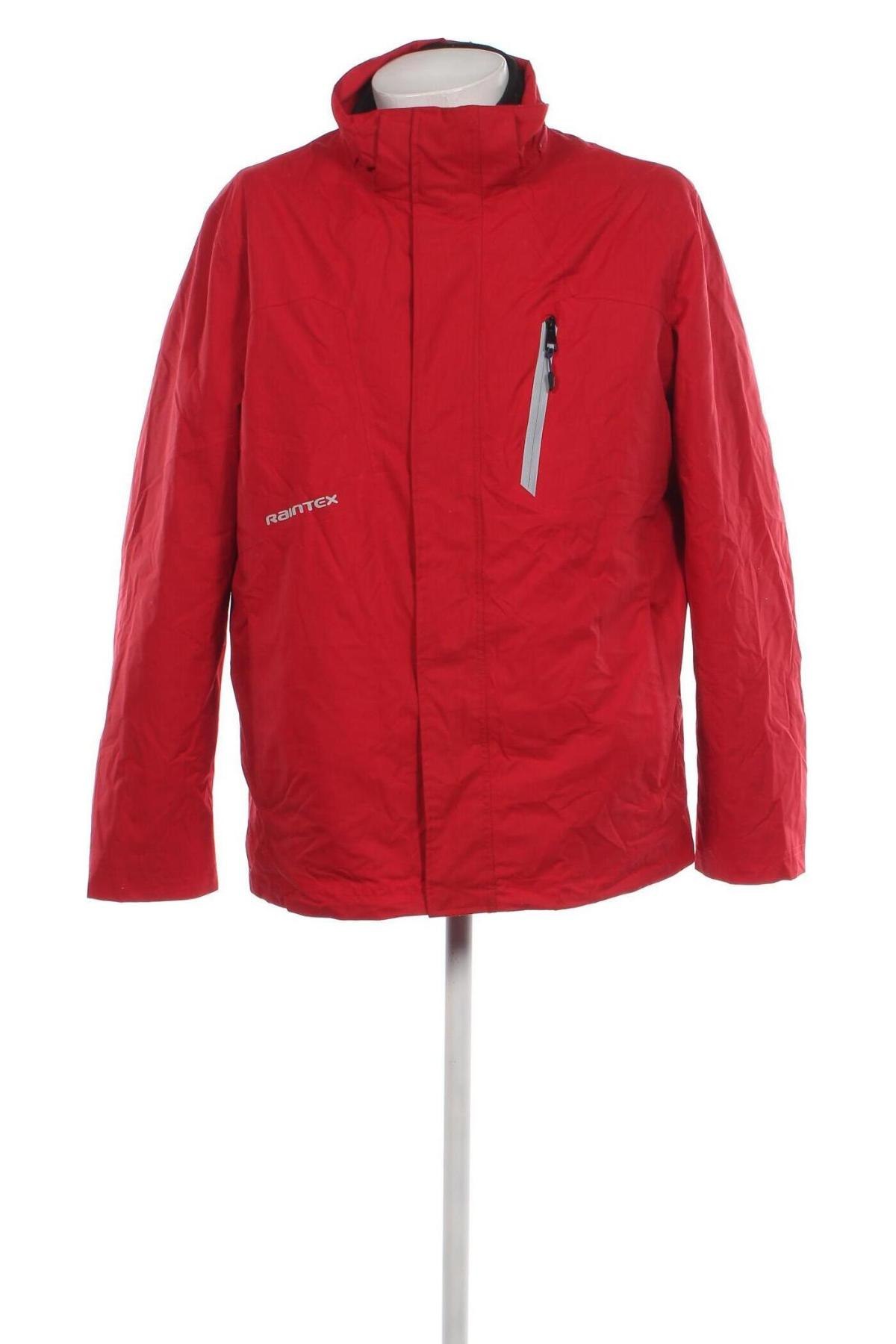 Herrenjacke Raintex, Größe XL, Farbe Rot, Preis 43,01 €