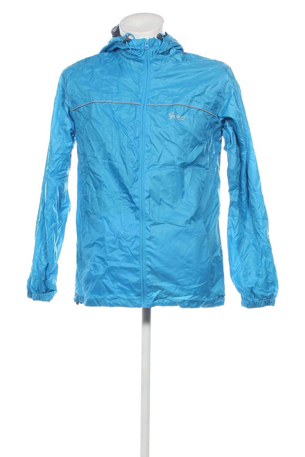 Herrenjacke Seasons, Größe M, Farbe Blau, Preis 18,37 €