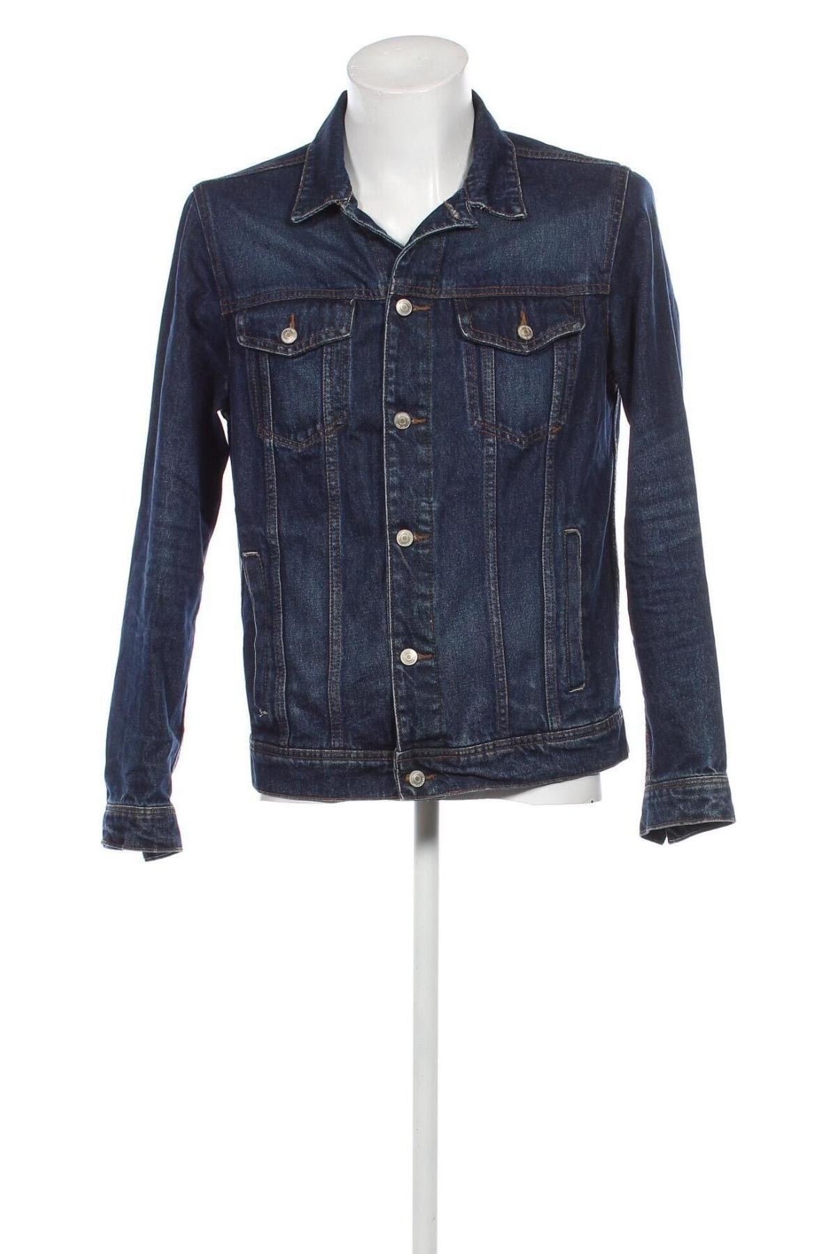 Herrenjacke Stradivarius, Größe L, Farbe Blau, Preis € 13,57