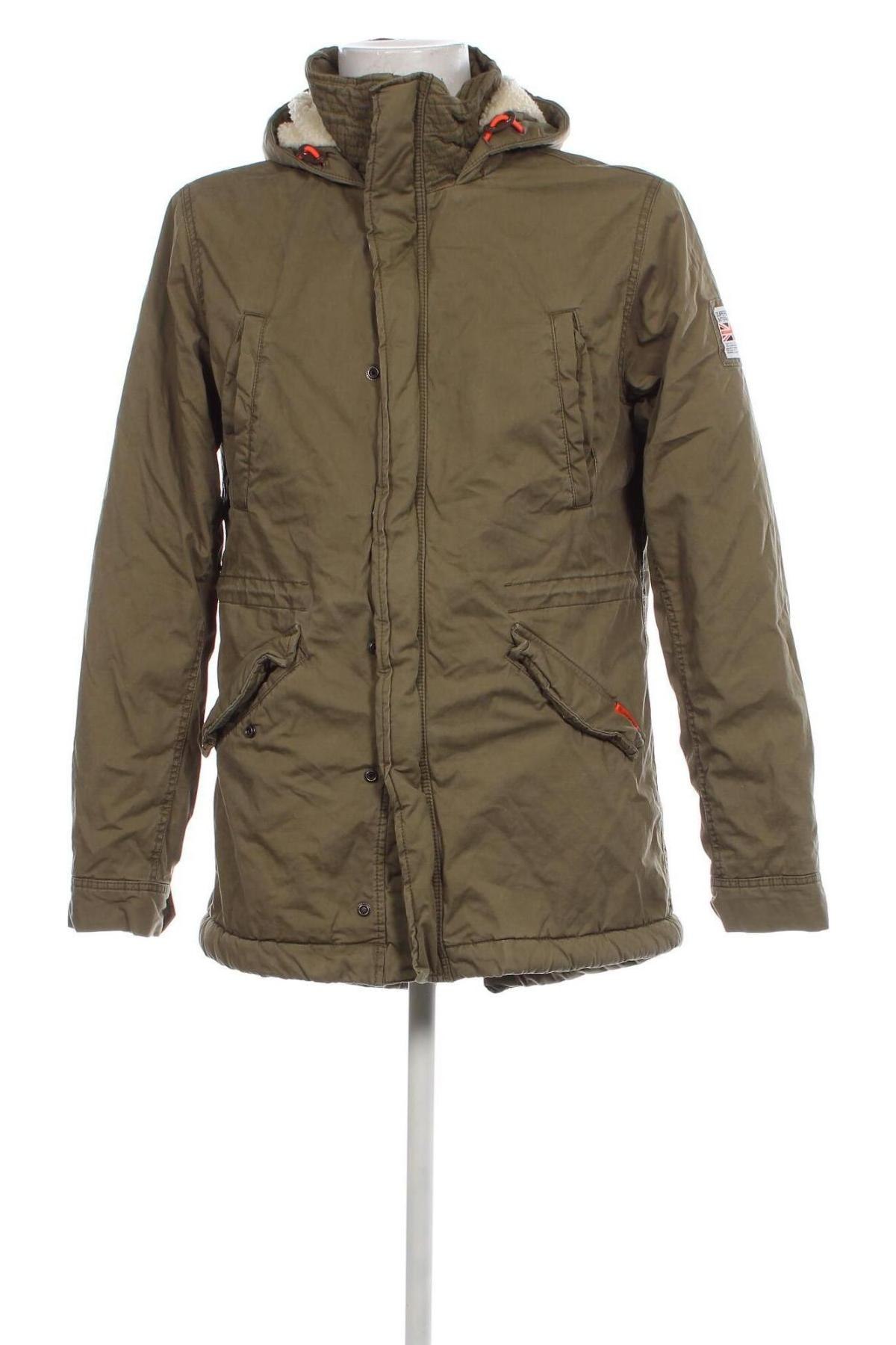 Herrenjacke Superdry, Größe L, Farbe Grün, Preis € 58,25