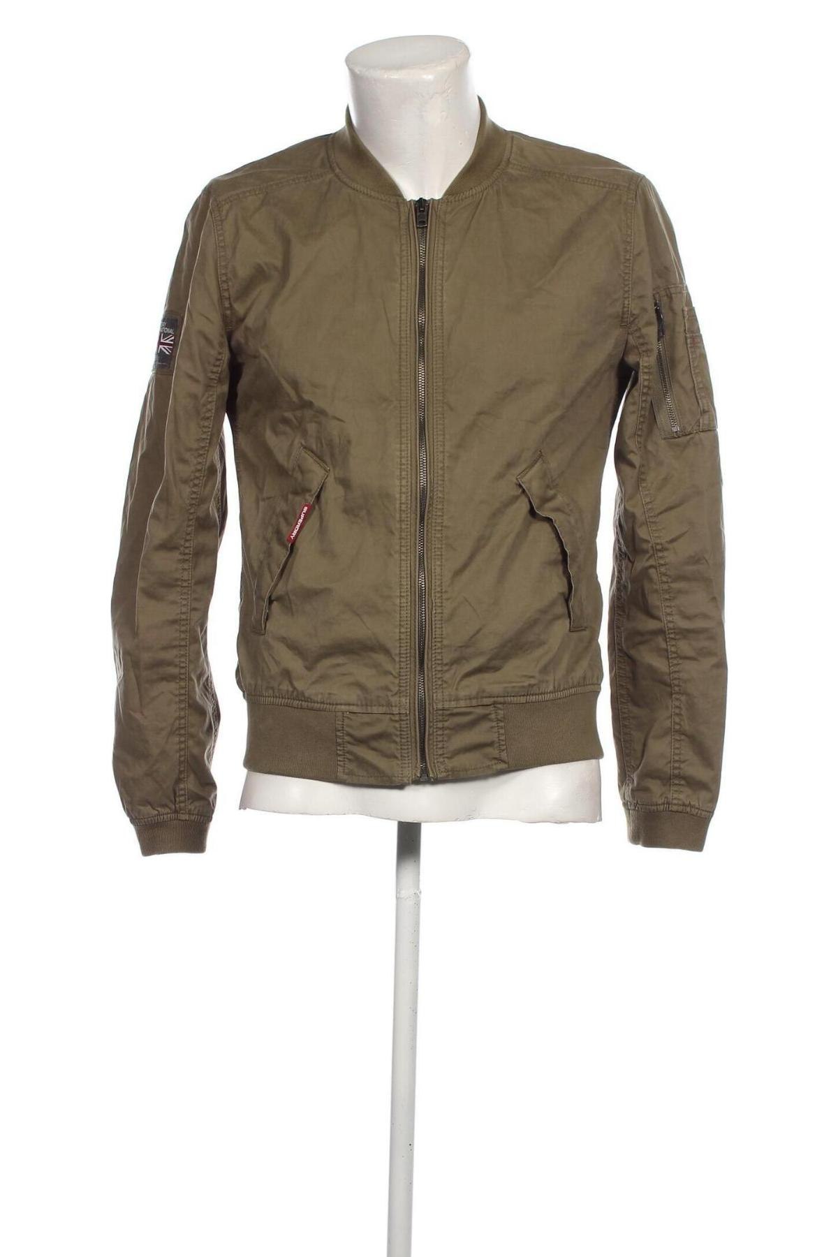 Herrenjacke Superdry, Größe M, Farbe Grün, Preis € 54,28