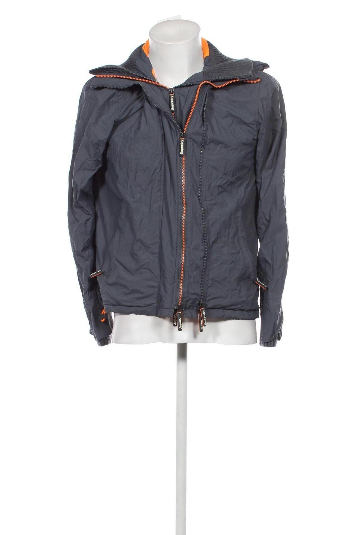 Herrenjacke Superdry, Größe M, Farbe Grau, Preis 26,30 €