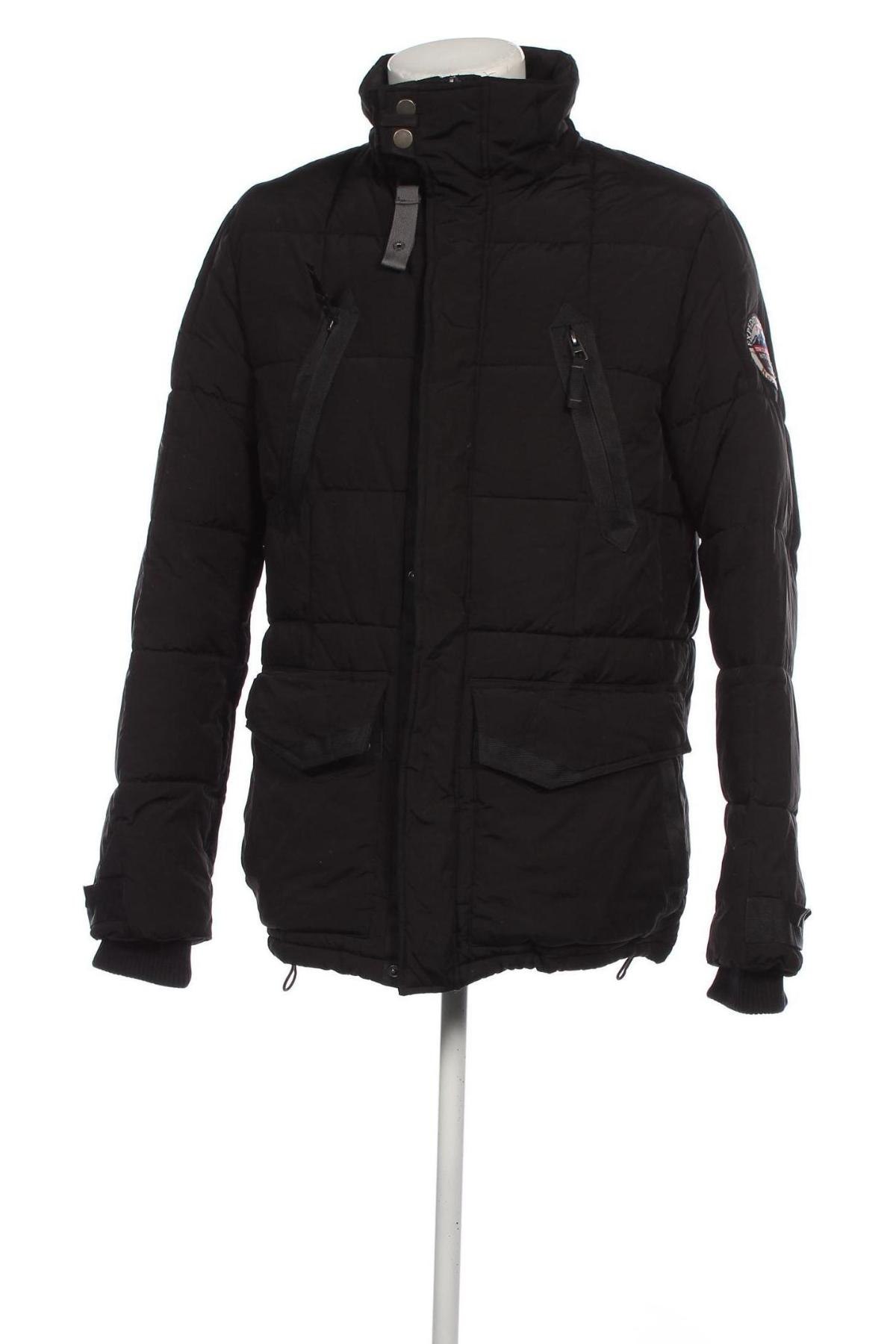 Herrenjacke Tom Tailor, Größe L, Farbe Schwarz, Preis 46,59 €