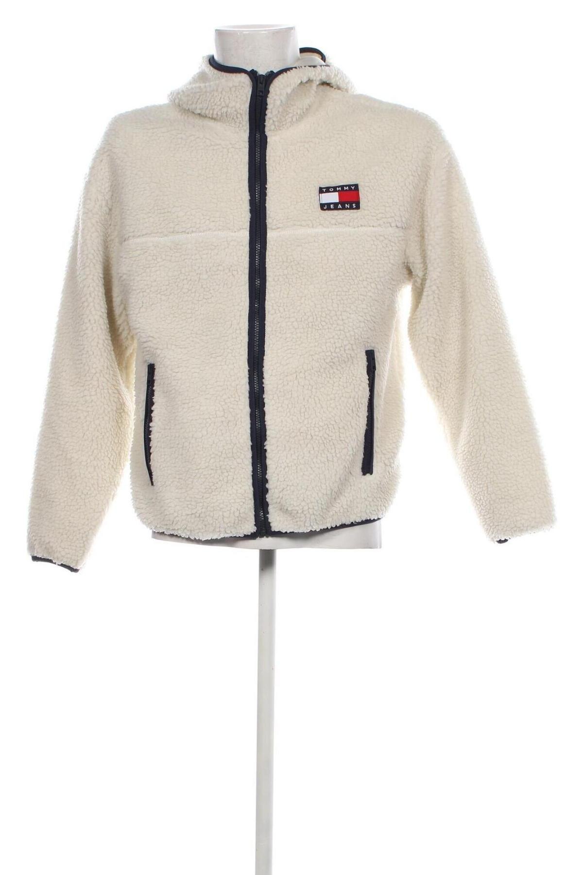 Herrenjacke Tommy Jeans, Größe S, Farbe Weiß, Preis 79,67 €