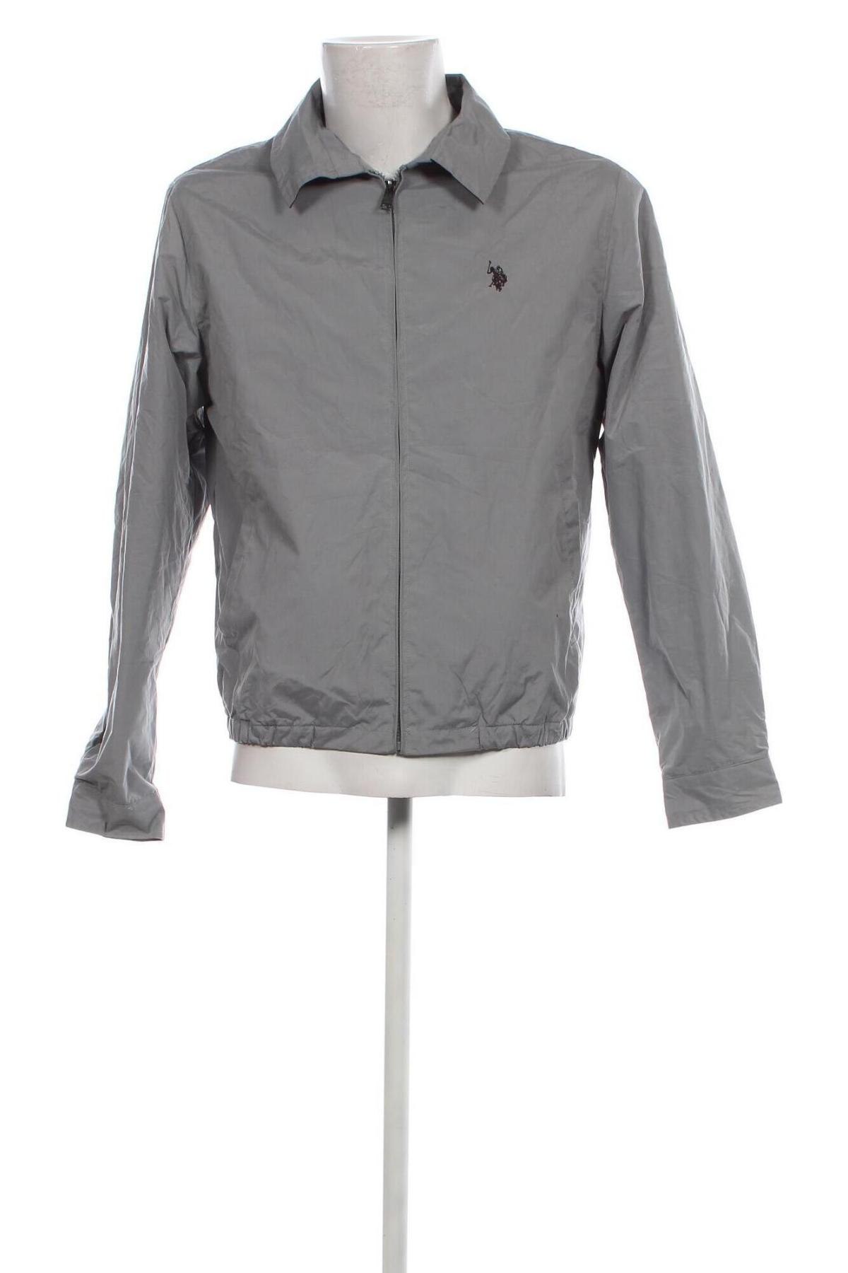 Herrenjacke U.S. Polo Assn., Größe M, Farbe Grau, Preis 26,72 €