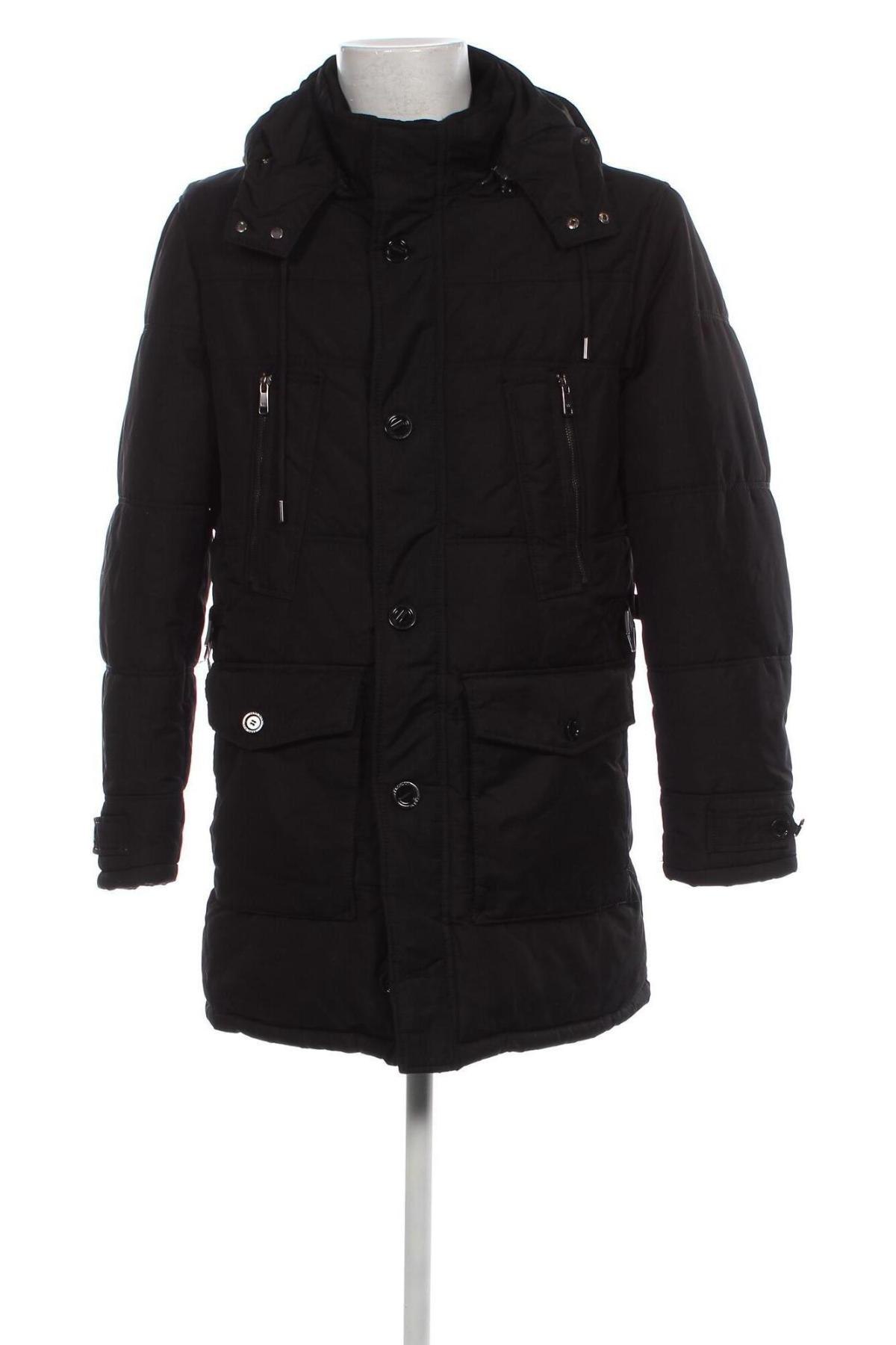 Ανδρικό μπουφάν Zara Man, Μέγεθος M, Χρώμα Μαύρο, Τιμή 17,52 €