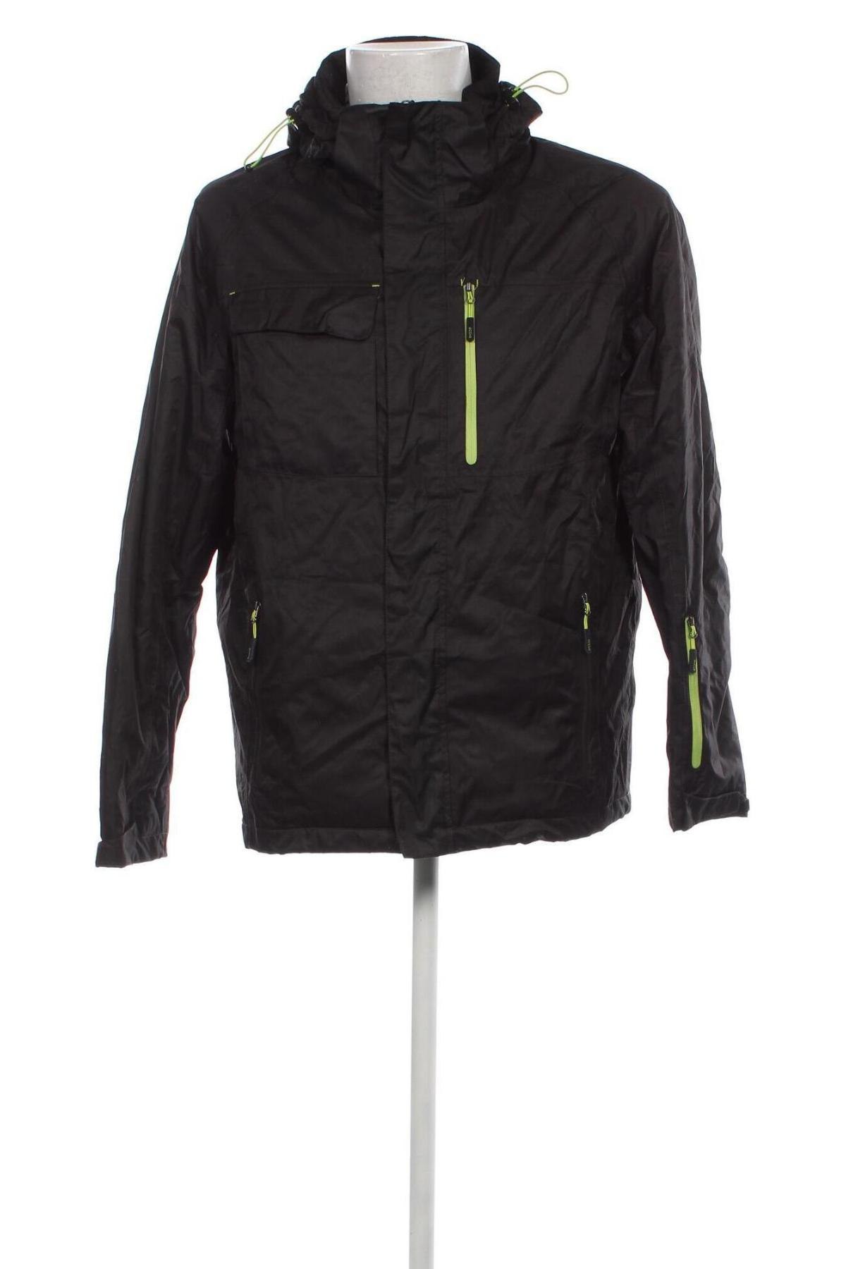 Ανδρικό μπουφάν για χειμερινά σπορ Active By Tchibo, Μέγεθος M, Χρώμα Μαύρο, Τιμή 31,39 €