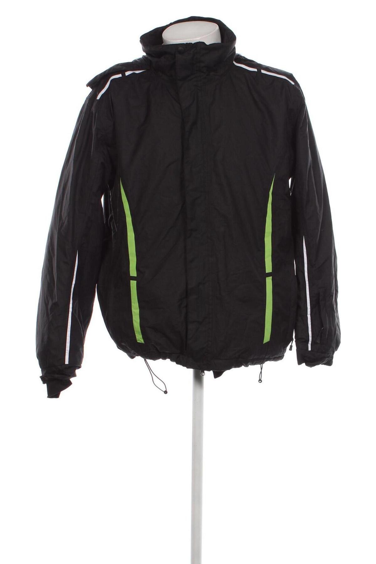 Ανδρικό μπουφάν για χειμερινά σπορ Crane, Μέγεθος L, Χρώμα Μαύρο, Τιμή 31,92 €