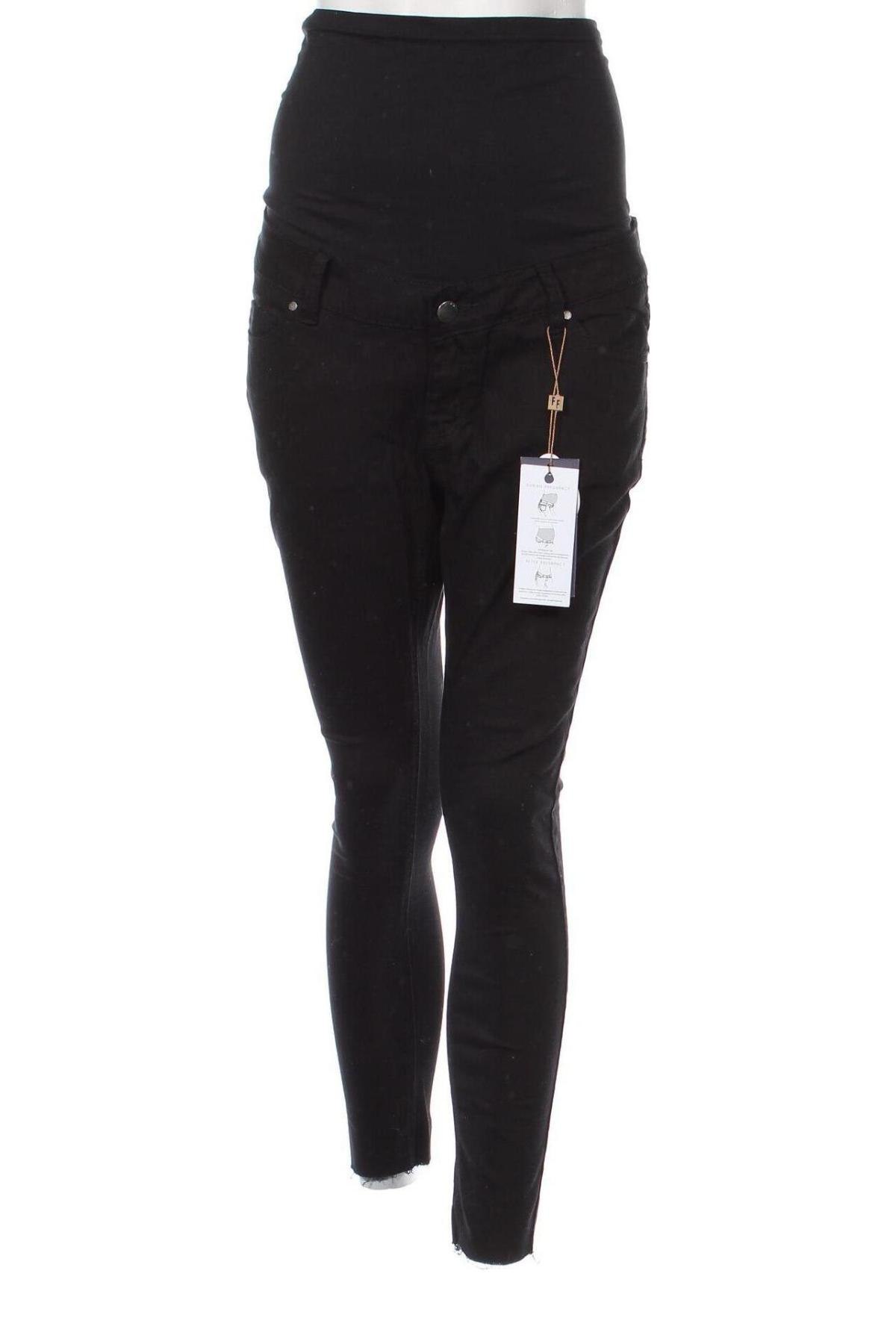 Pantaloni pentru gravide Forever Fit, Mărime M, Culoare Negru, Preț 92,31 Lei