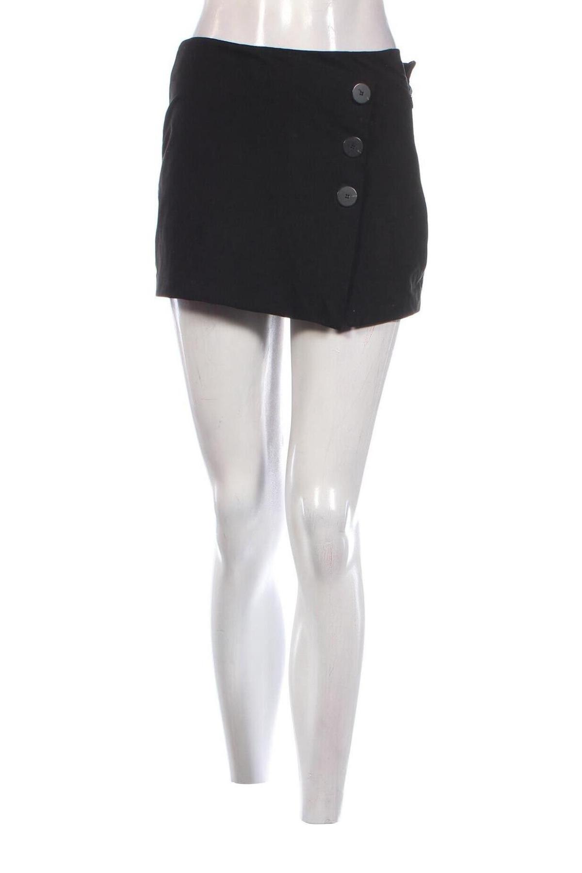 Пола - панталон Zara Trafaluc, Размер S, Цвят Черен, Цена 23,37 лв.