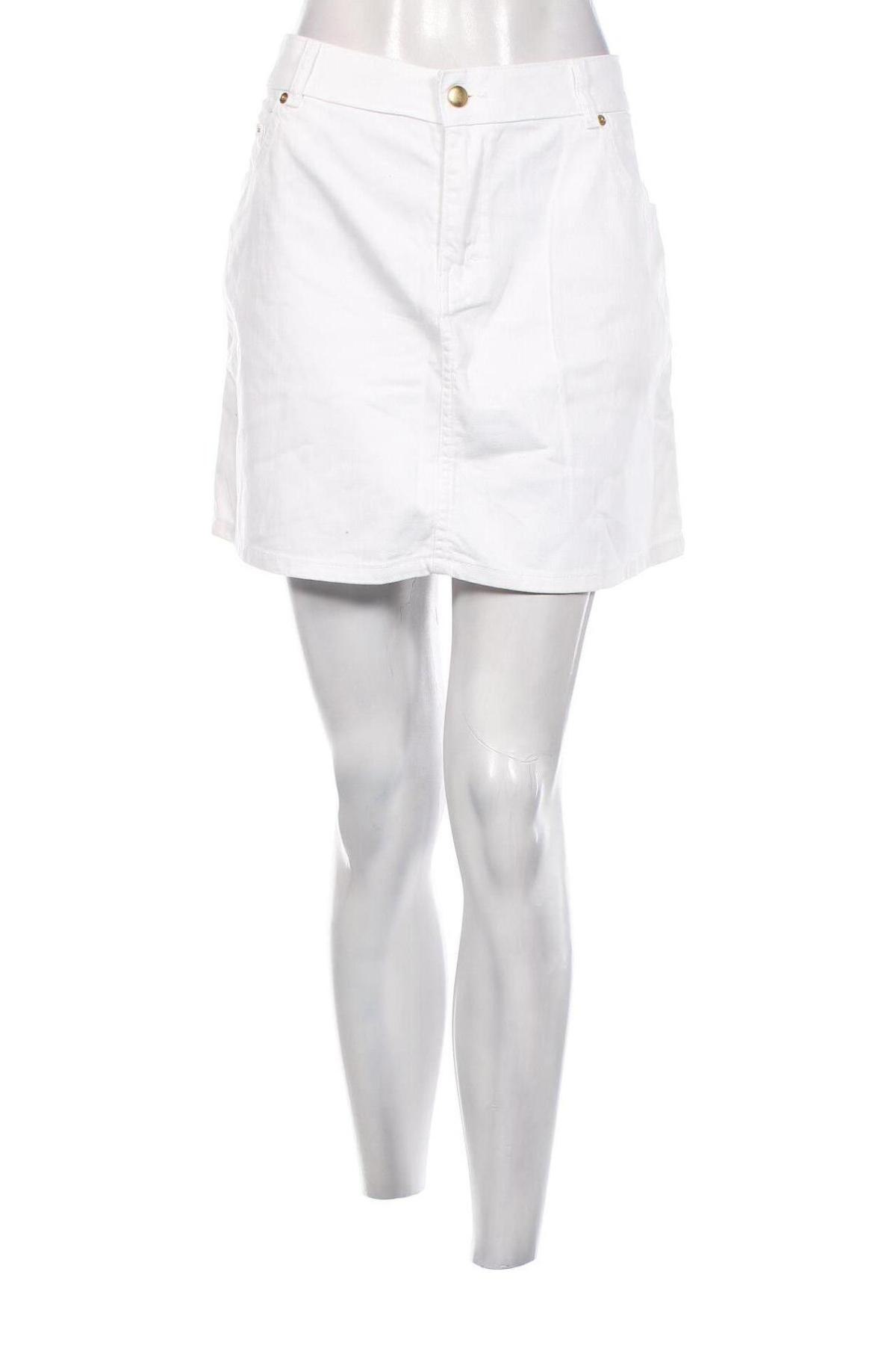 Spódnica H&M, Rozmiar XL, Kolor Biały, Cena 92,76 zł
