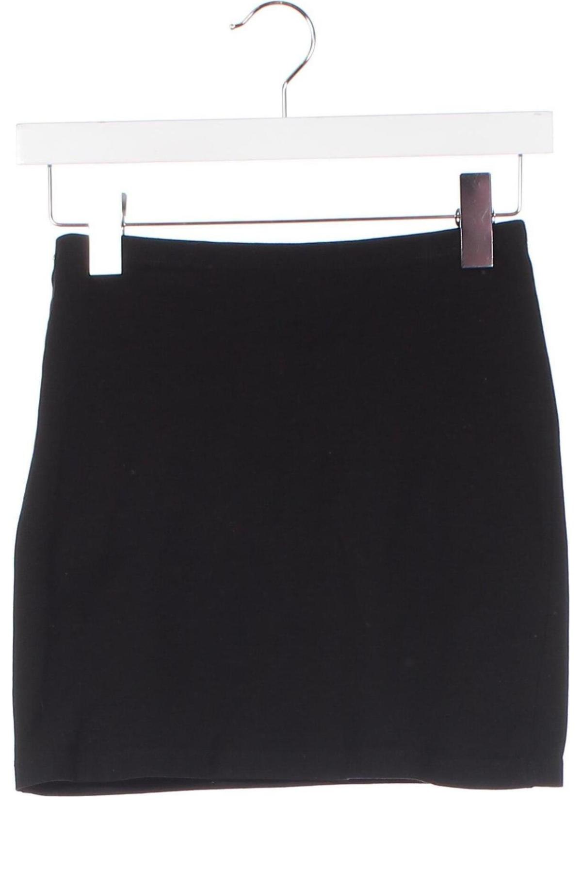 Fustă H&M Divided, Mărime XS, Culoare Negru, Preț 27,63 Lei