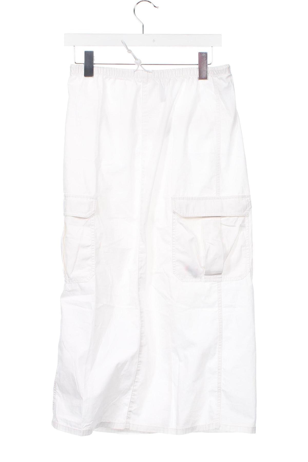 Spódnica H&M Divided, Rozmiar XS, Kolor Biały, Cena 31,90 zł