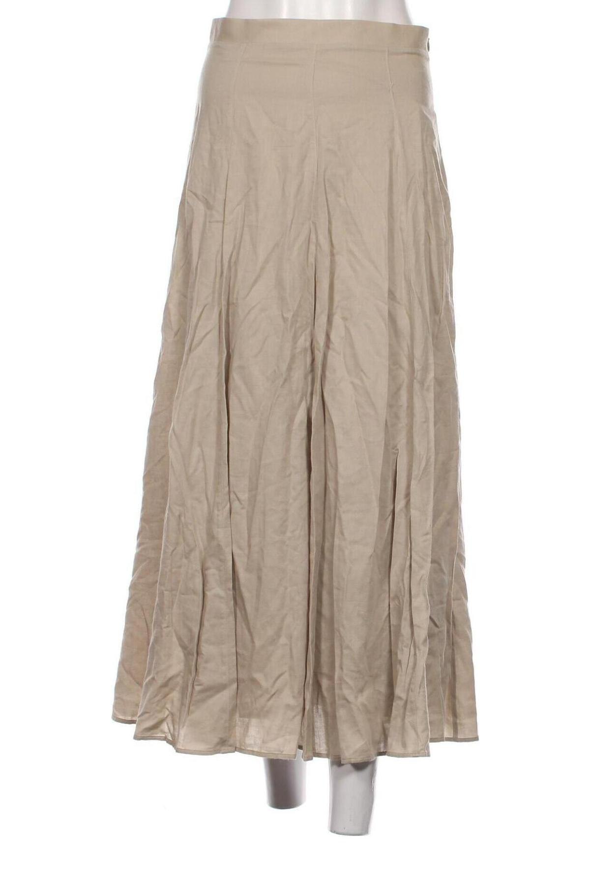 Sukně Massimo Dutti, Velikost S, Barva Béžová, Cena  1 015,00 Kč