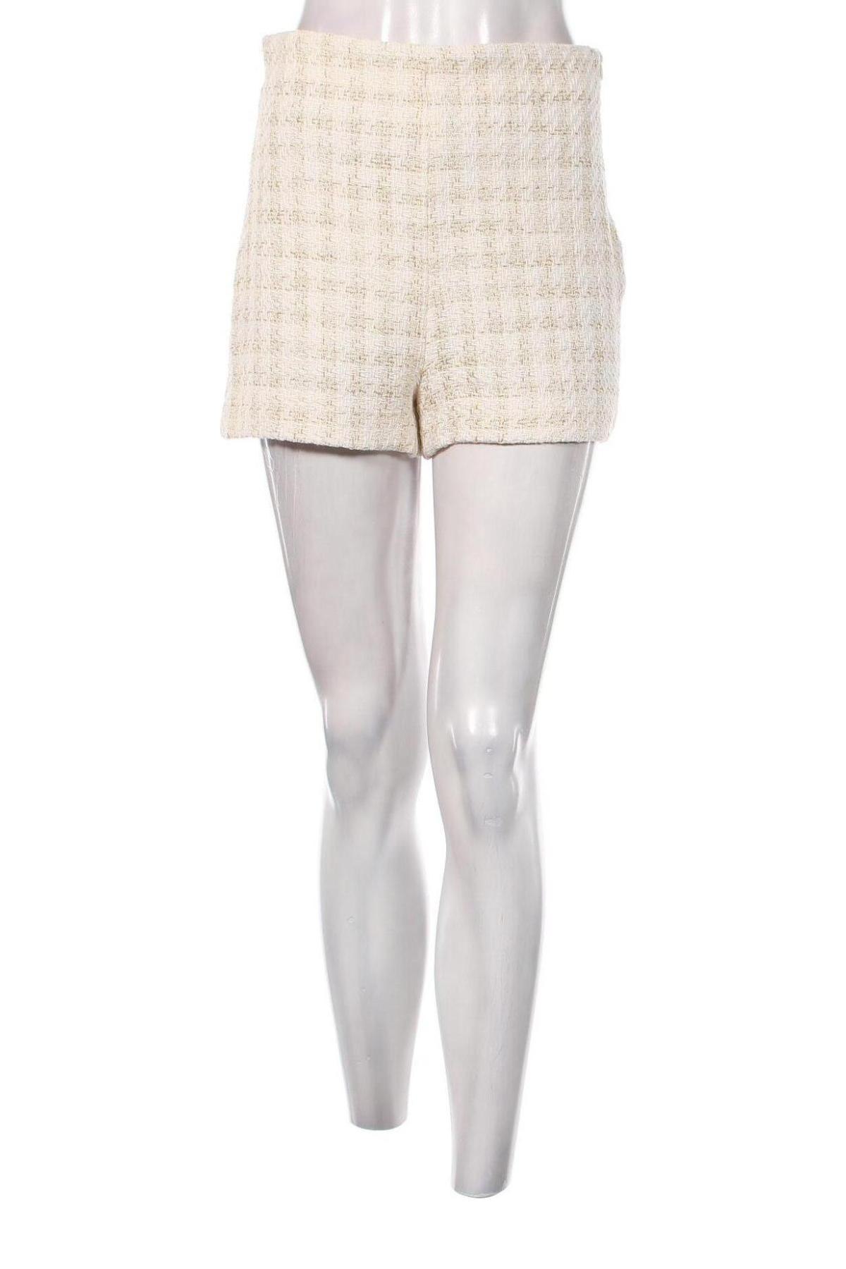 Γυναικείο κοντό παντελόνι Zara, Μέγεθος S, Χρώμα Εκρού, Τιμή 16,32 €