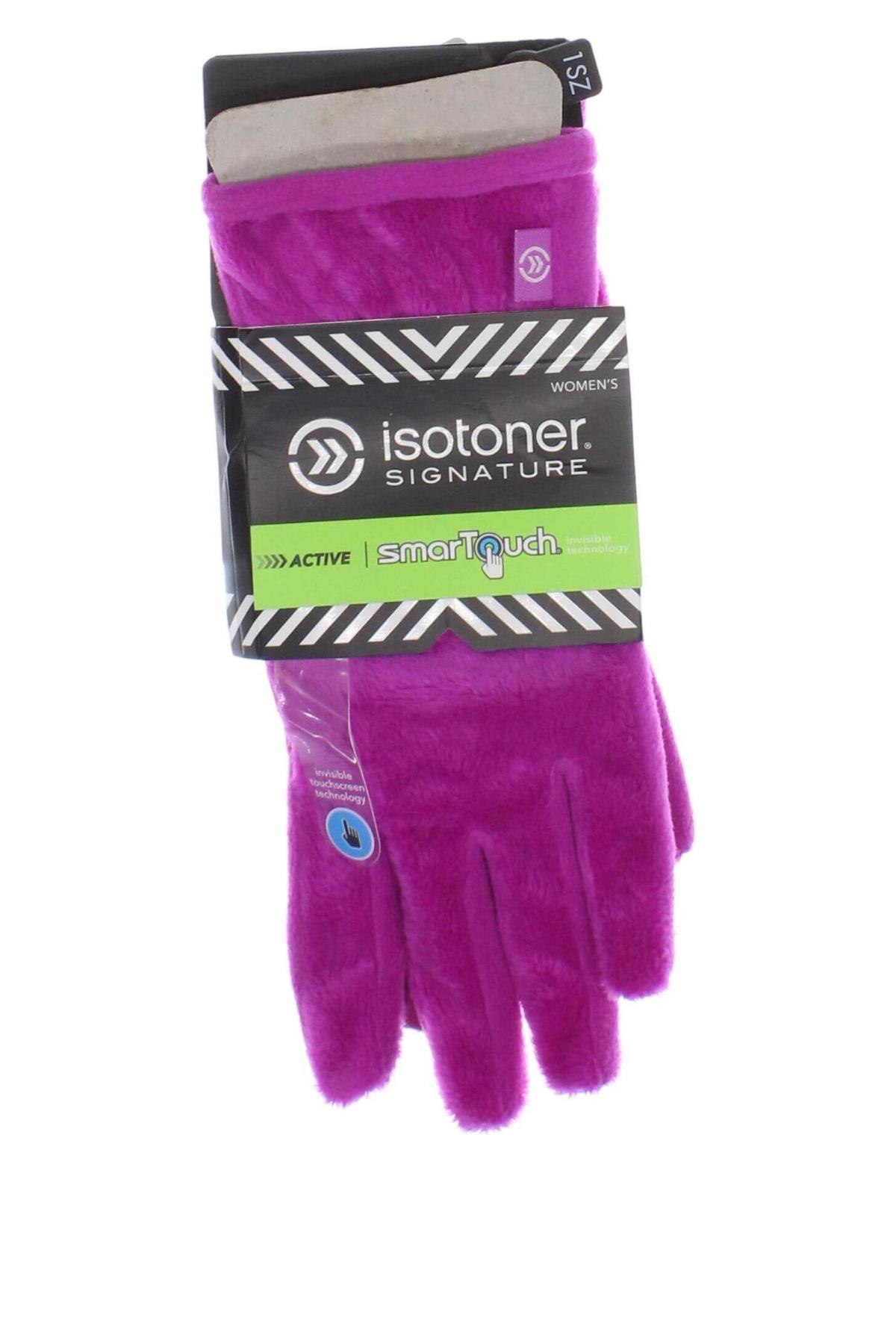 Handschuhe ISOTONER, Farbe Lila, Preis 20,04 €