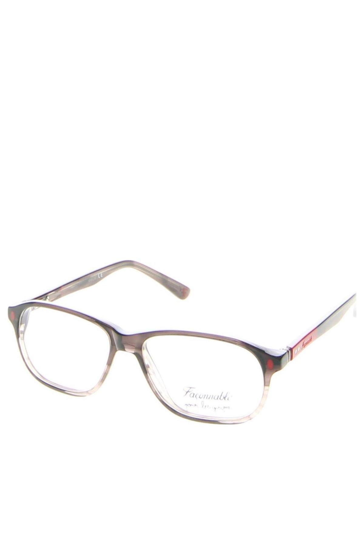 Szemüvegkeretek Faconnable, Szín Fekete, Ár 28 023 Ft