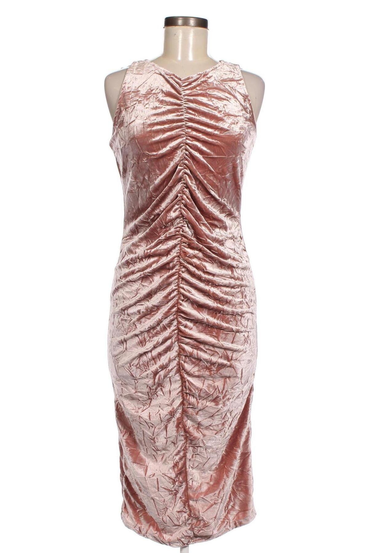 Šaty , Velikost S, Barva Popelavě růžová, Cena  367,00 Kč