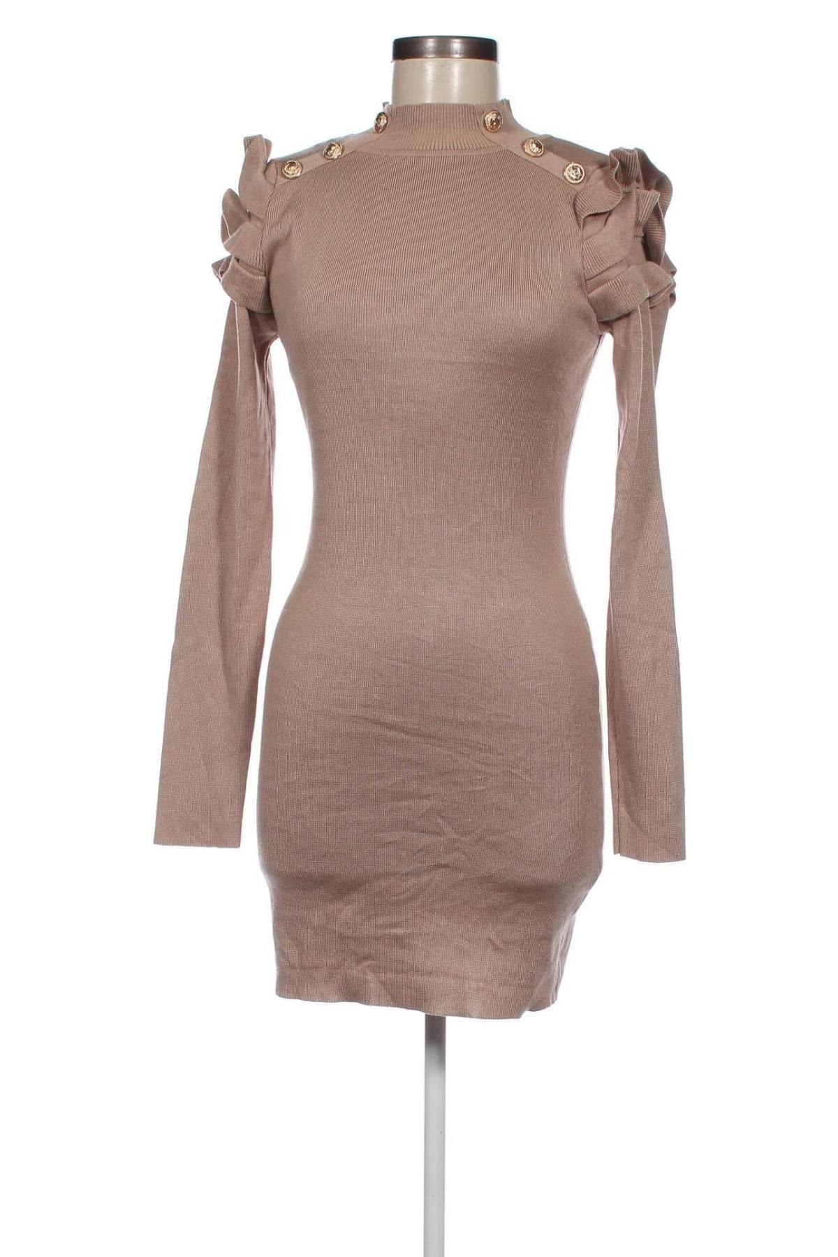 Kleid, Größe M, Farbe Beige, Preis 12,80 €