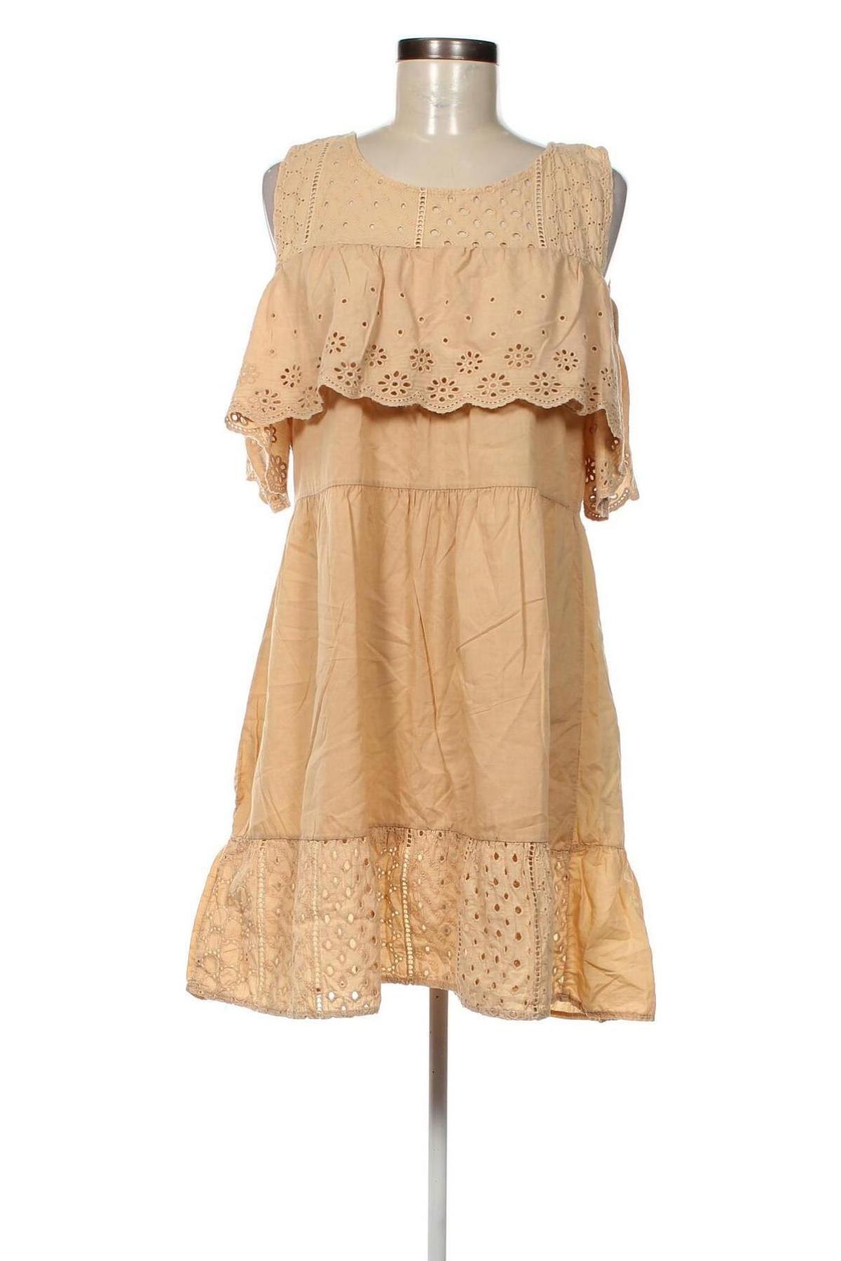 Kleid, Größe M, Farbe Beige, Preis € 22,25