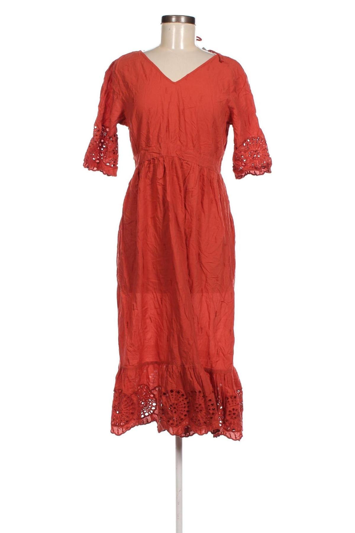 Kleid, Größe M, Farbe Orange, Preis € 18,99