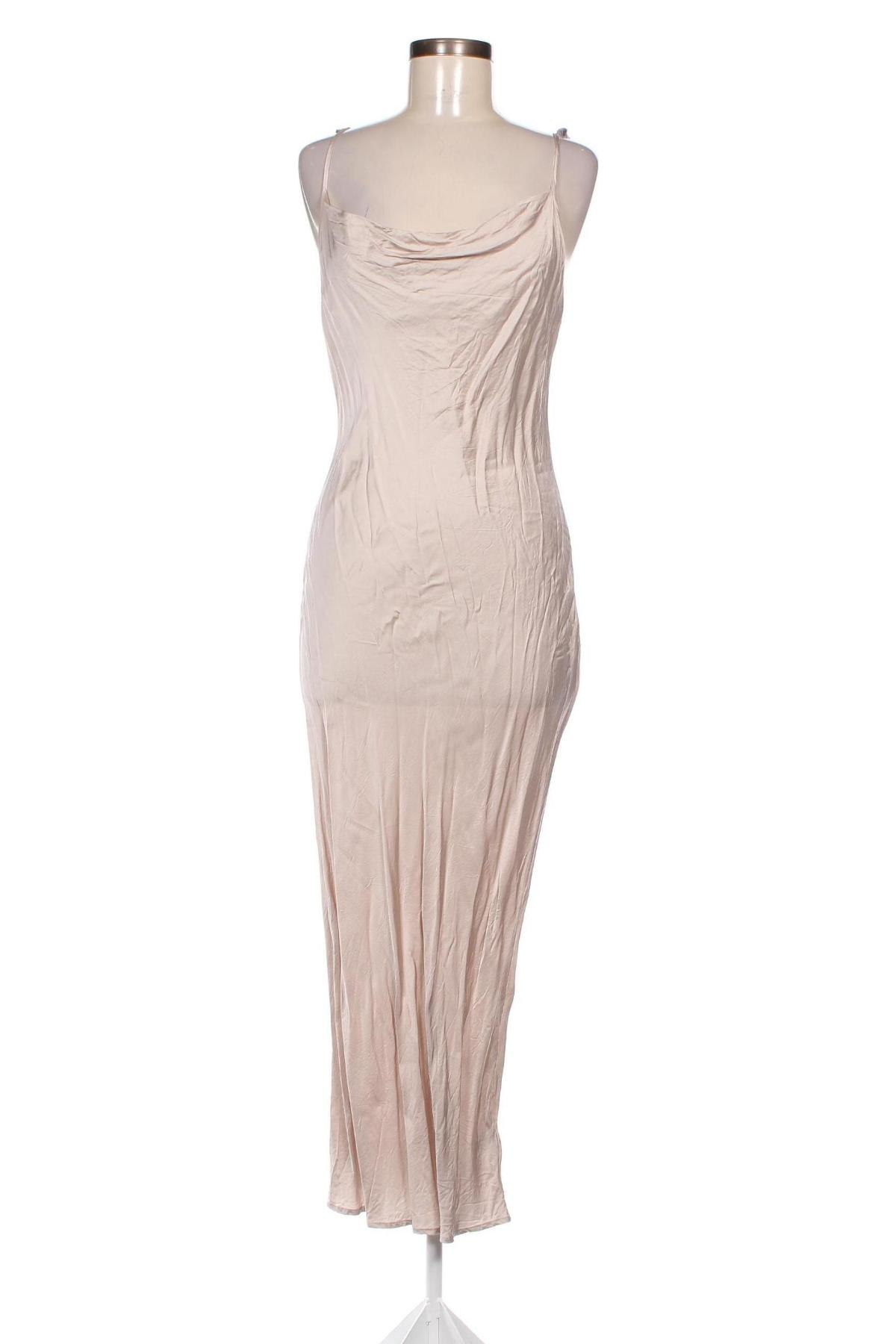 Kleid ABOUT YOU x Iconic by Tatiana Kucharova, Größe M, Farbe Beige, Preis 19,48 €