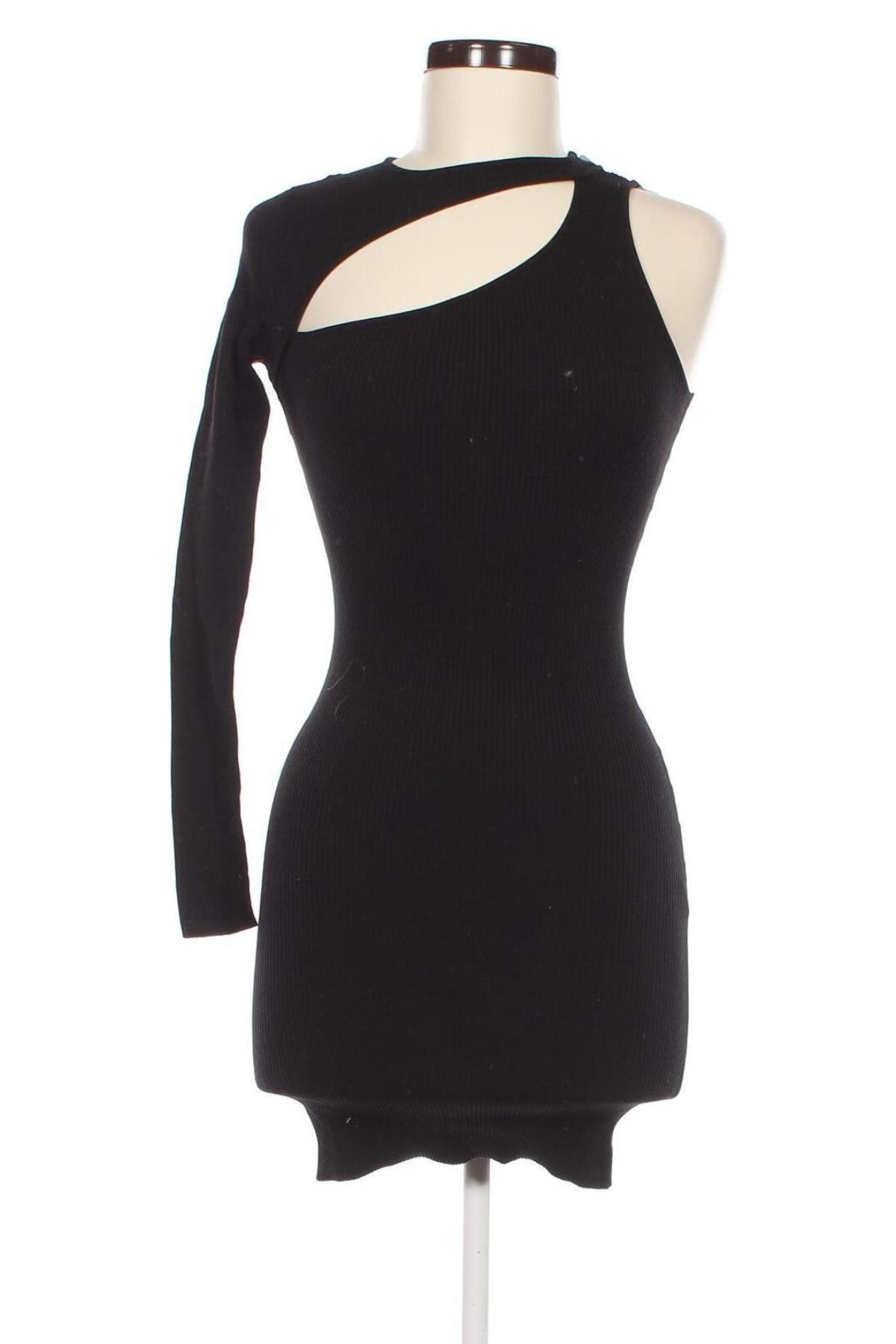 Φόρεμα Bershka, Μέγεθος S, Χρώμα Μαύρο, Τιμή 14,23 €