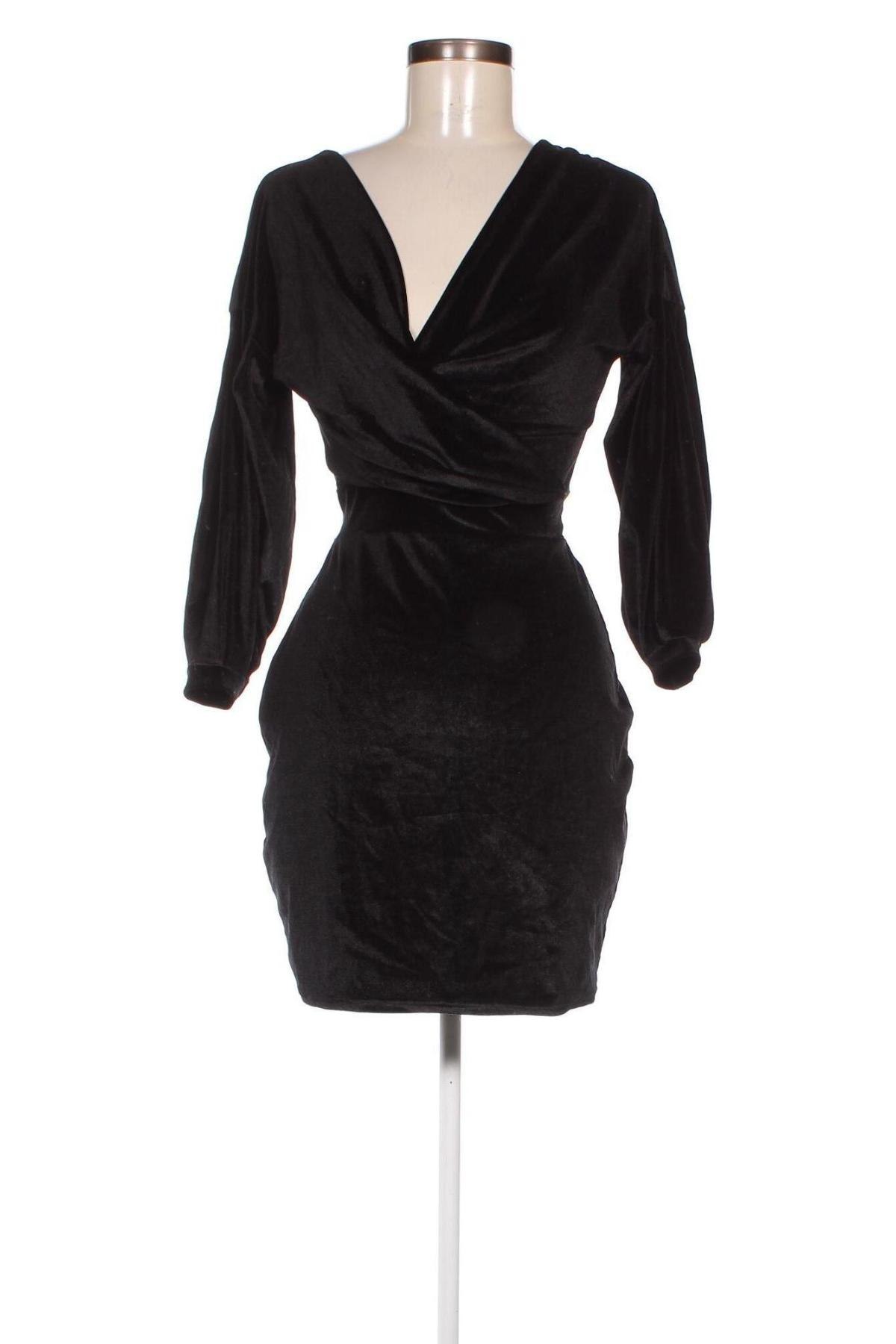 Šaty  Boohoo, Veľkosť M, Farba Čierna, Cena  11,74 €