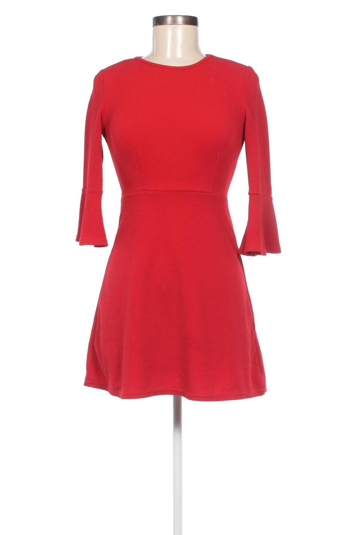 Kleid Boohoo, Größe XS, Farbe Rot, Preis 8,07 €