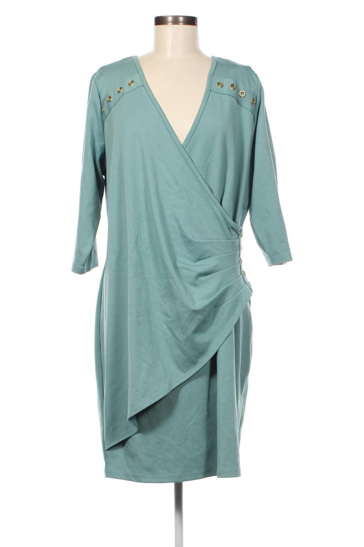 Φόρεμα Bpc Bonprix Collection, Μέγεθος XXL, Χρώμα Μπλέ, Τιμή 8,97 €