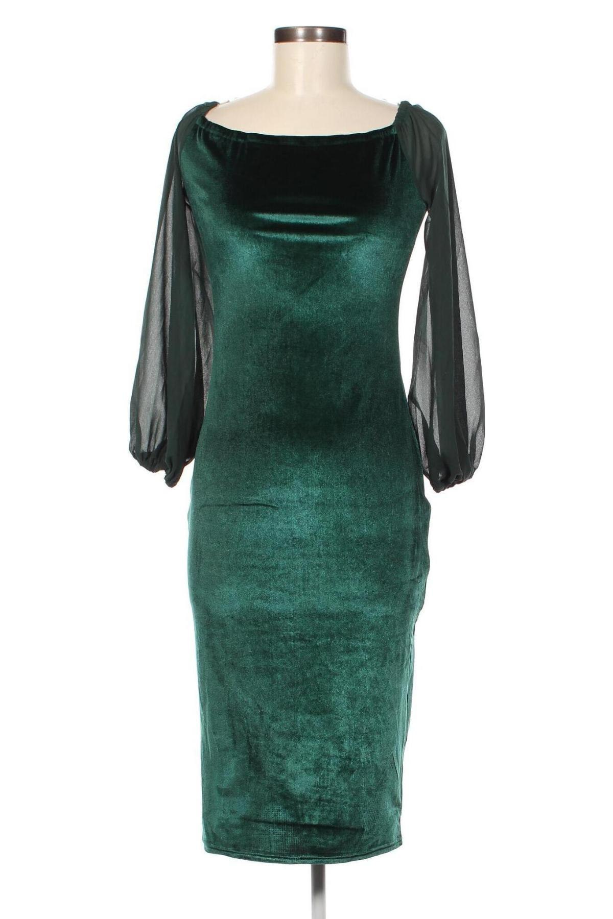 Rochie ChicMe, Mărime S, Culoare Verde, Preț 95,40 Lei