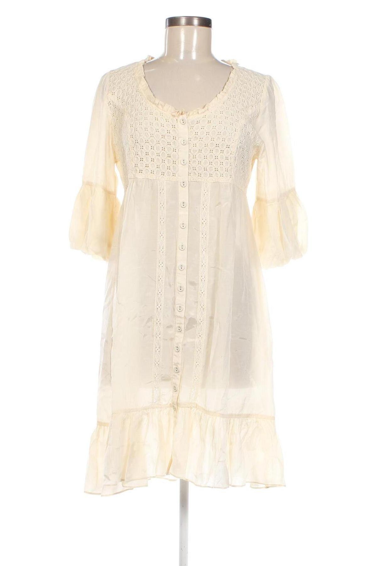 Φόρεμα Cream, Μέγεθος M, Χρώμα Κίτρινο, Τιμή 30,66 €