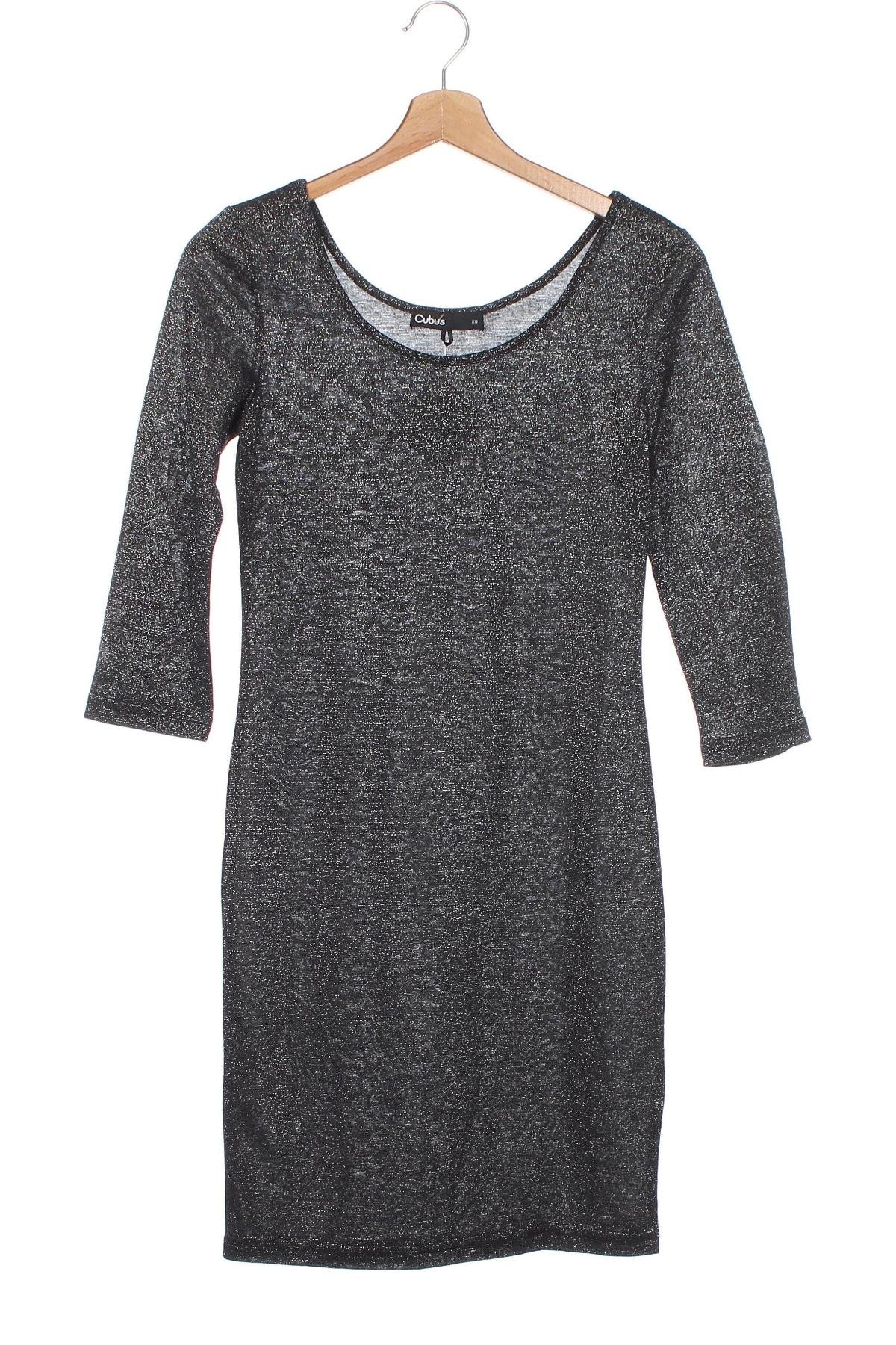 Kleid Cubus, Größe XS, Farbe Silber, Preis 8,45 €