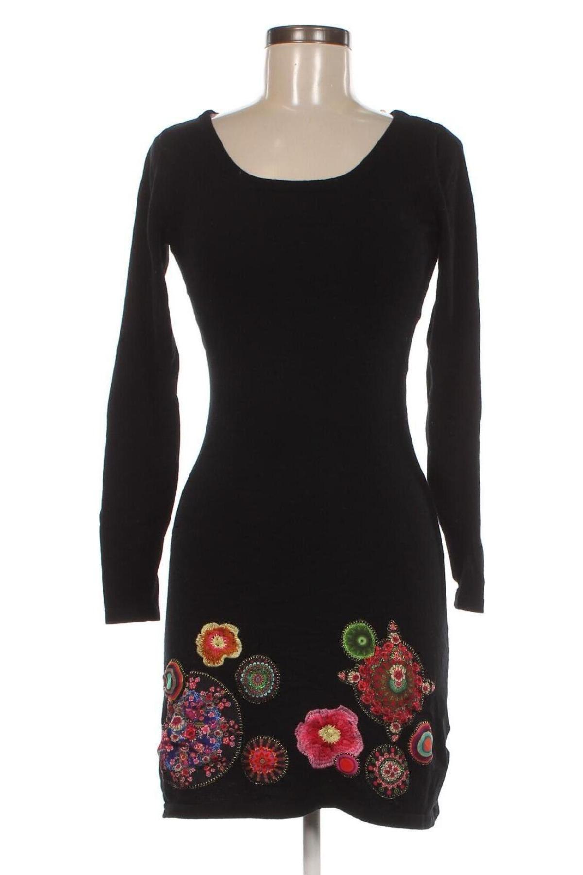 Rochie Desigual, Mărime M, Culoare Negru, Preț 269,74 Lei