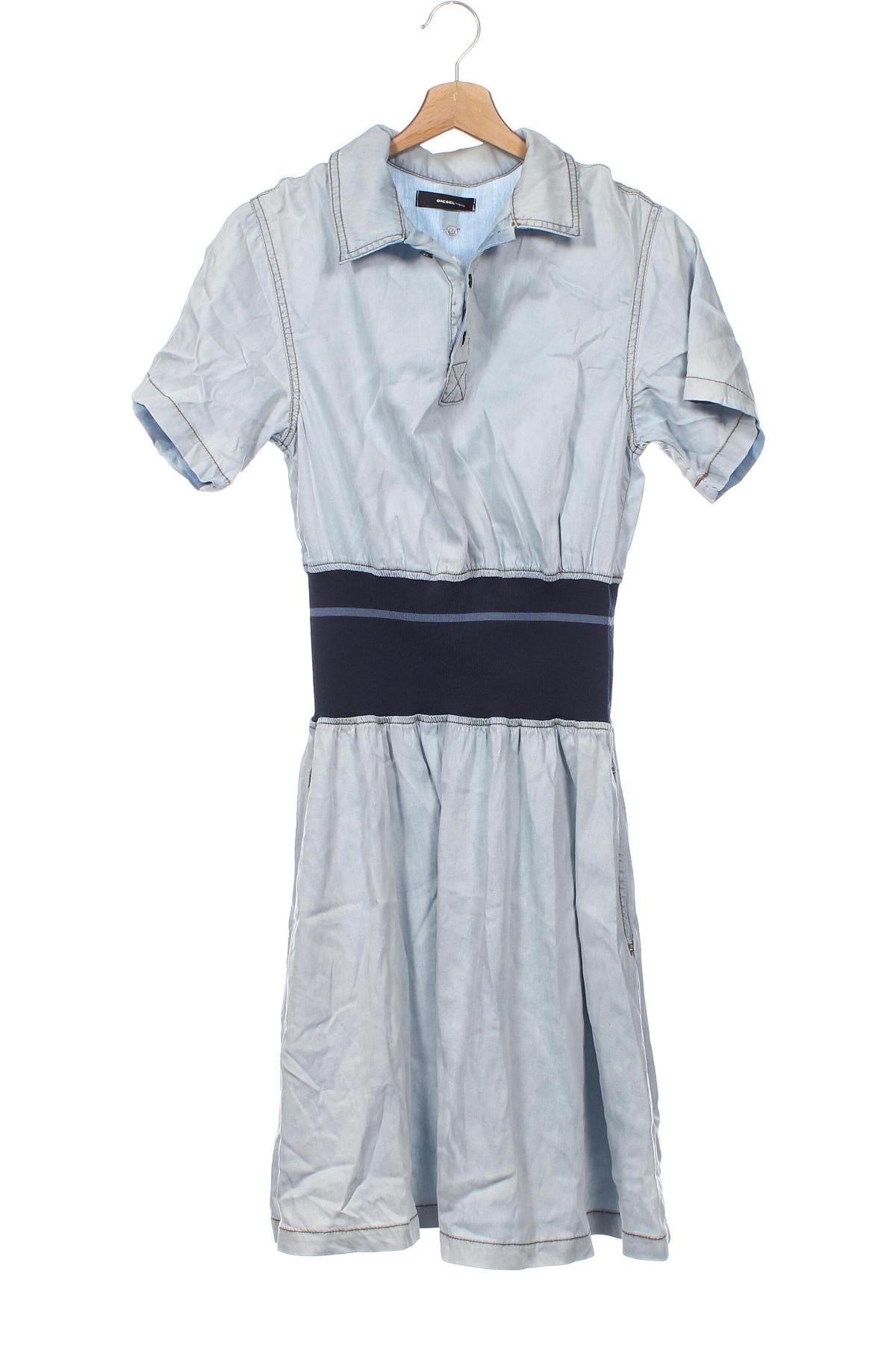 Kleid Diesel, Größe XS, Farbe Blau, Preis 65,59 €