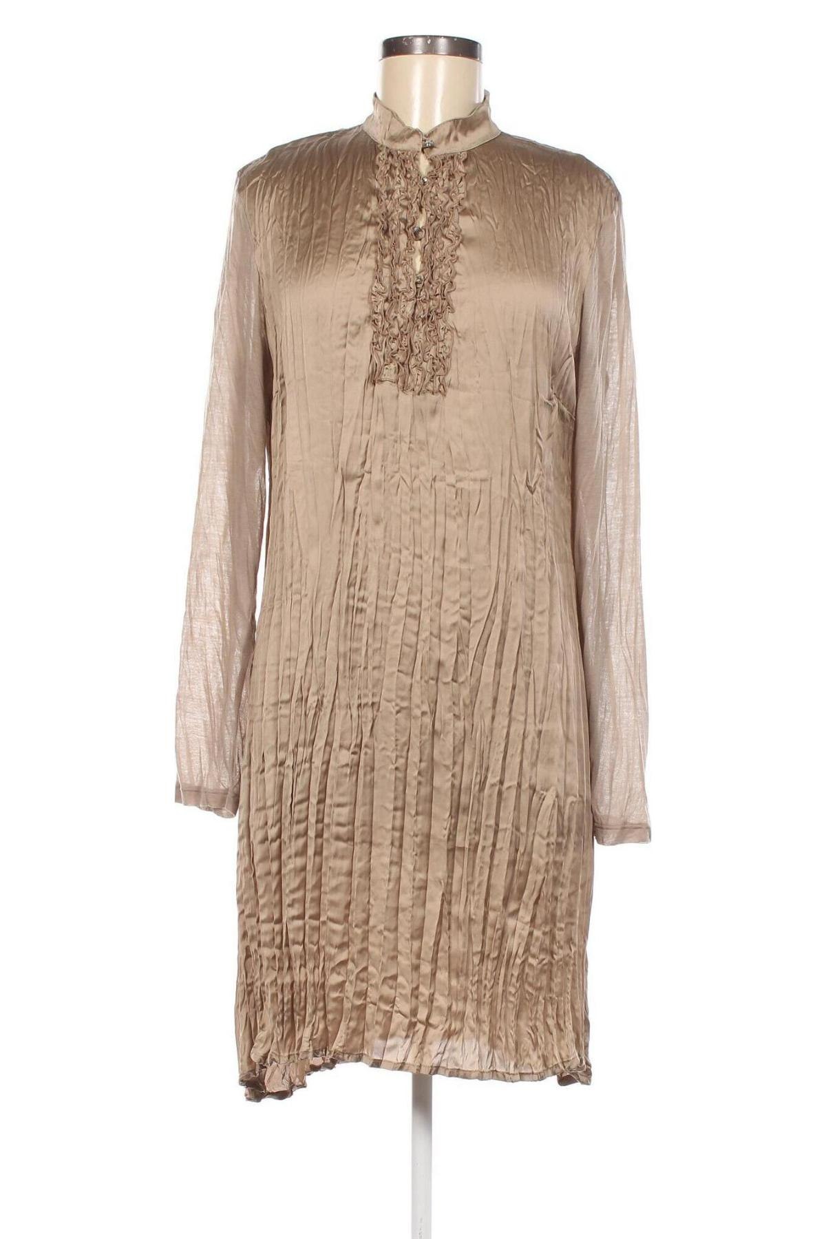 Kleid Dismero, Größe L, Farbe Beige, Preis € 47,29