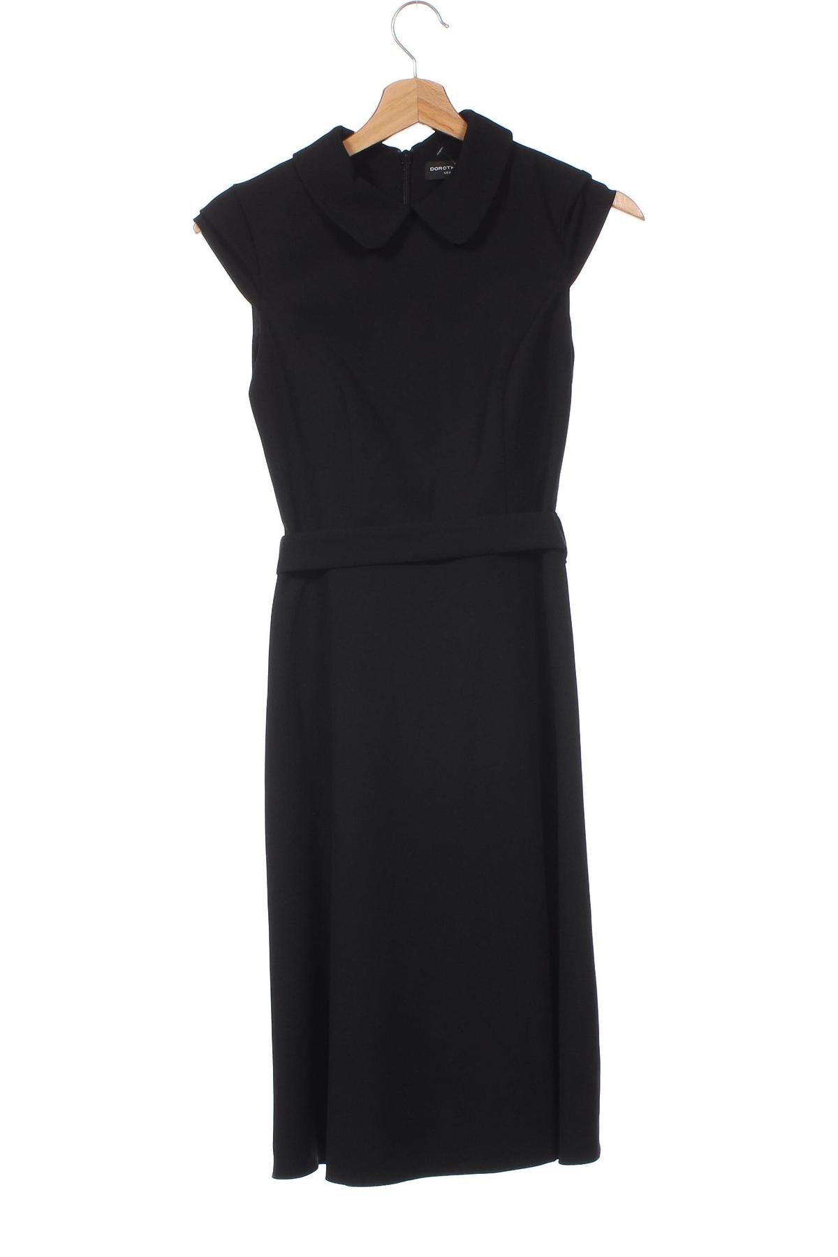 Kleid Dorothy Perkins, Größe XS, Farbe Schwarz, Preis 10,46 €