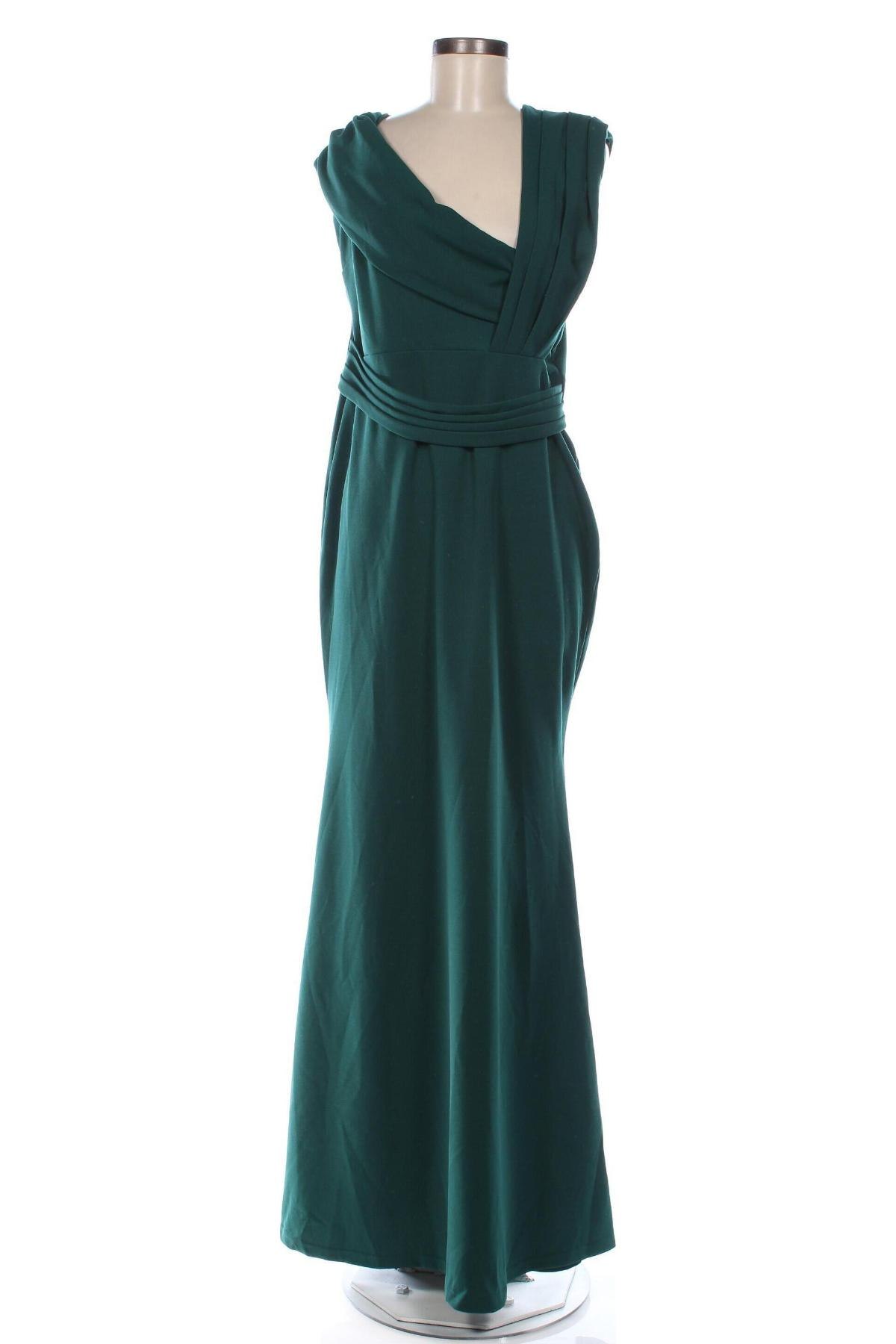 Rochie Goddiva, Mărime XL, Culoare Verde, Preț 253,29 Lei